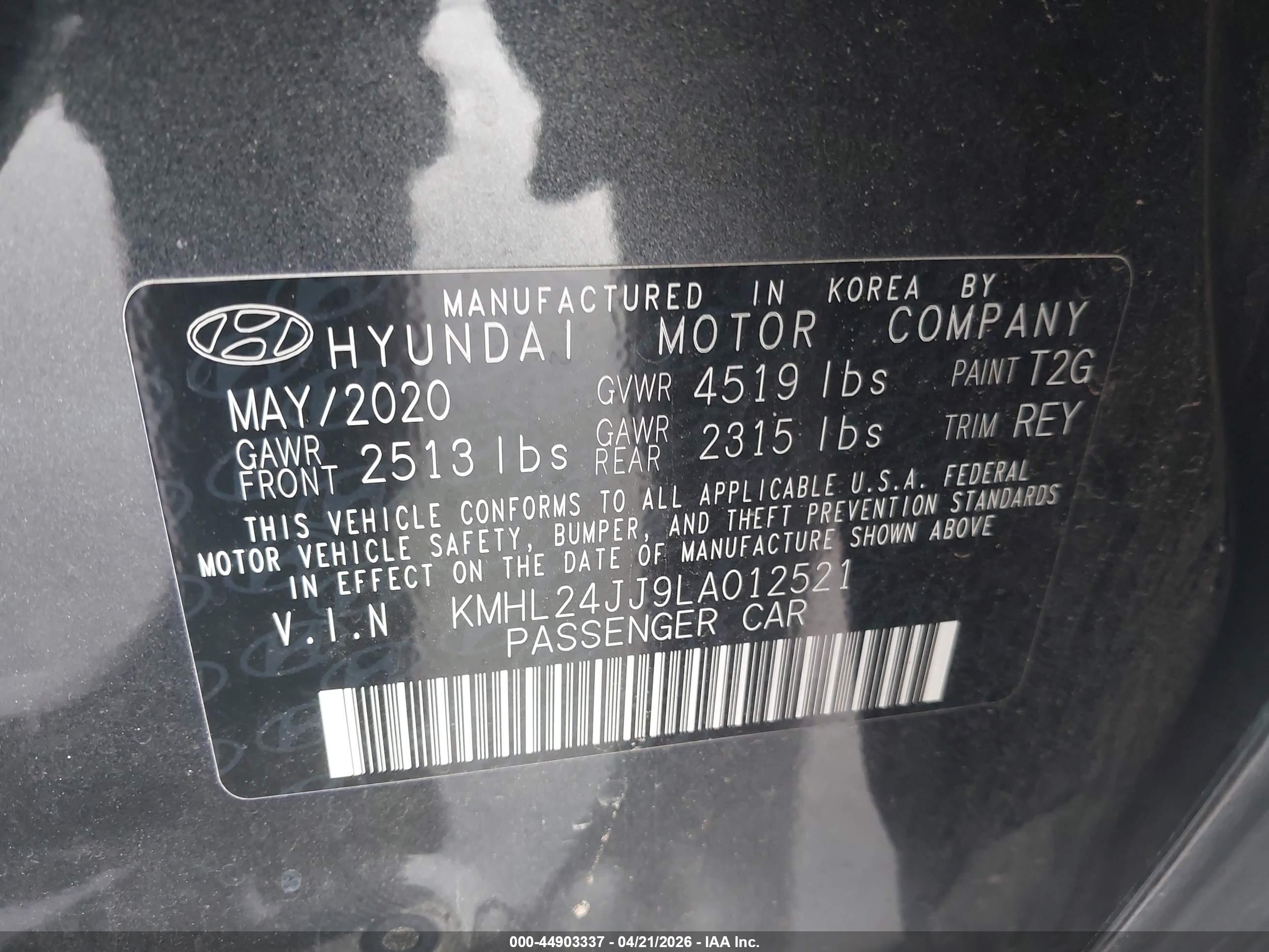 HYUNDAI SONATA image 9