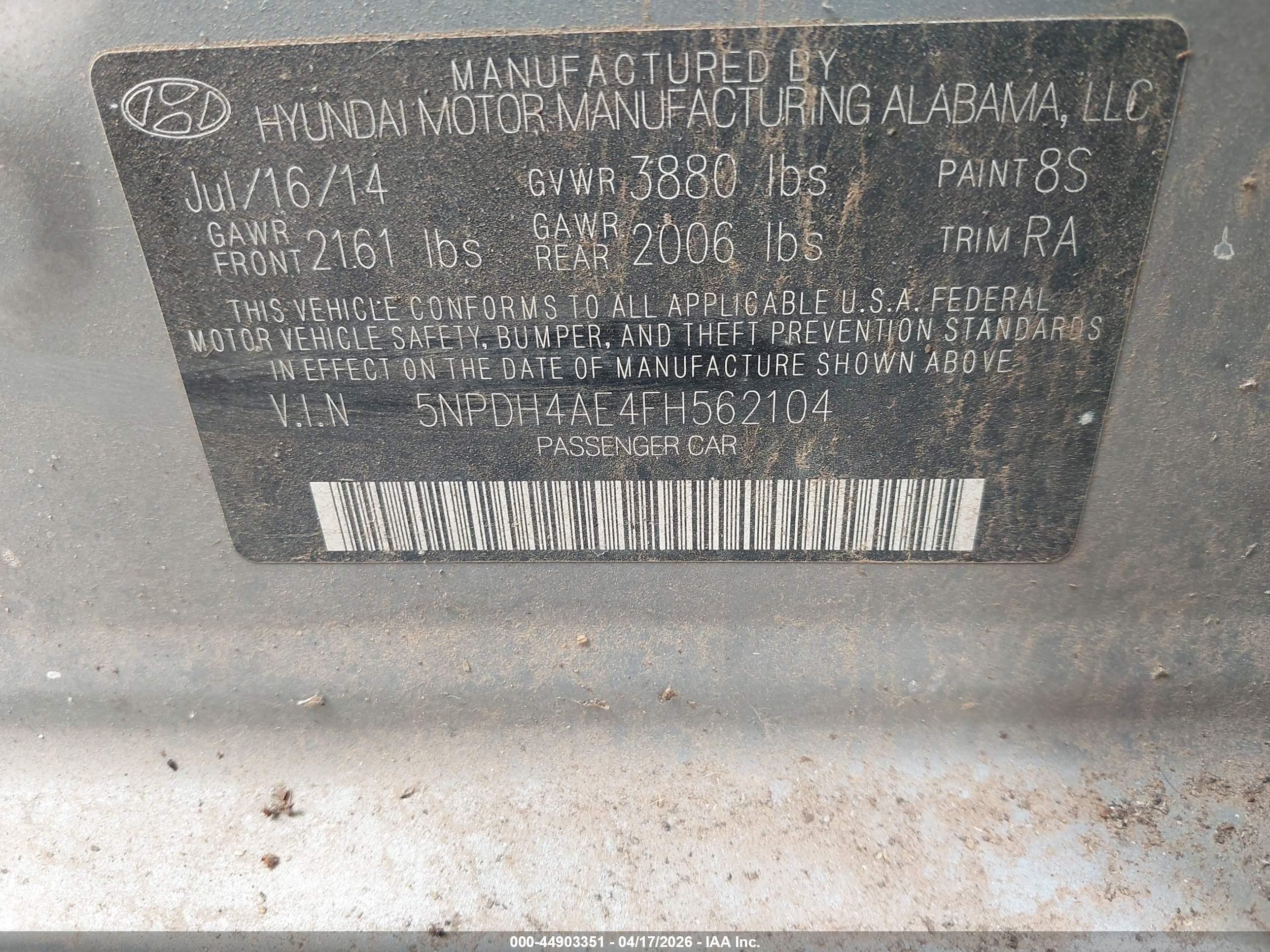 HYUNDAI ELANTRA image 9