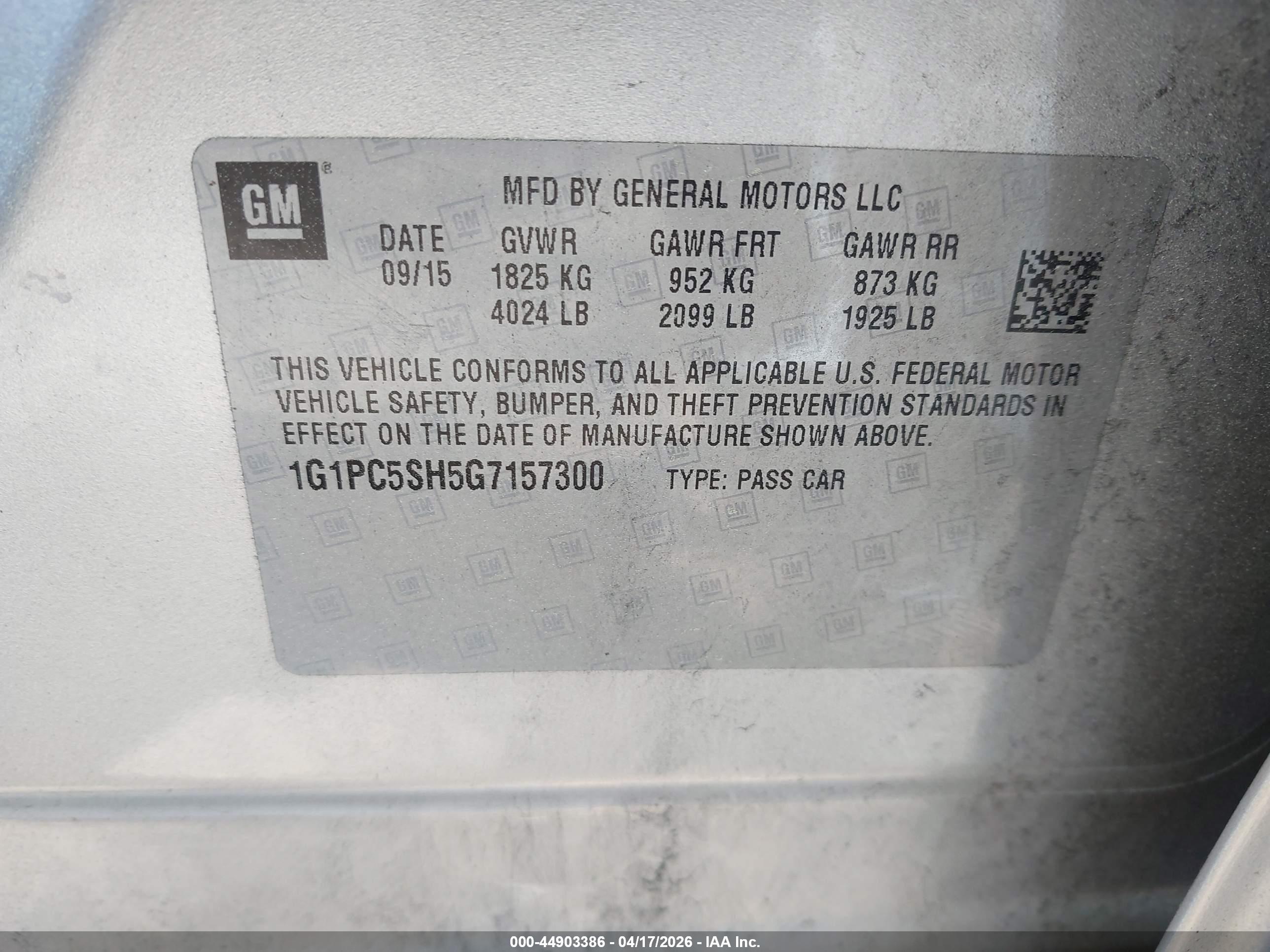 CHEVROLET CRUZE image 9