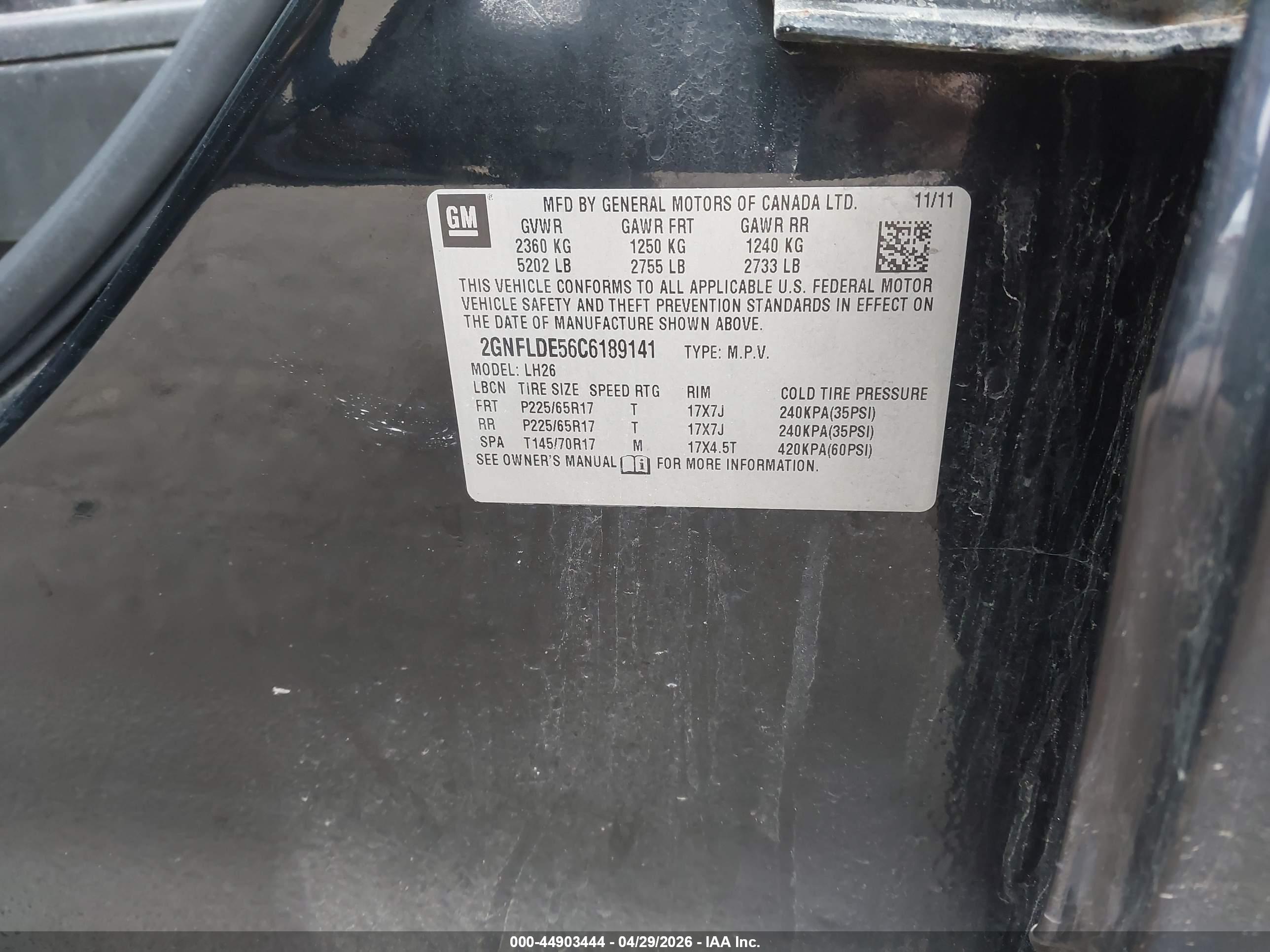 CHEVROLET EQUINOX image 9