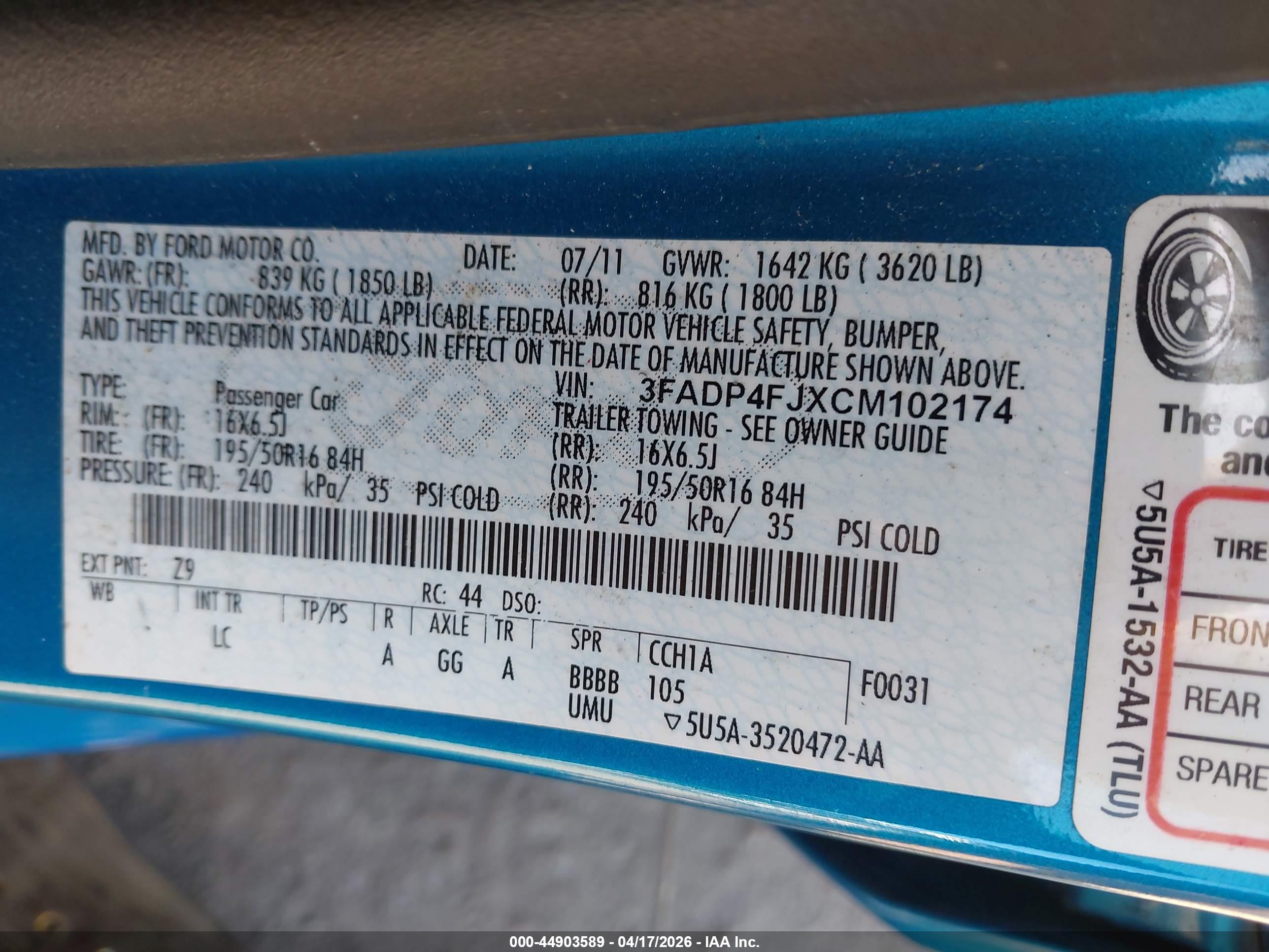 FORD FIESTA image 9