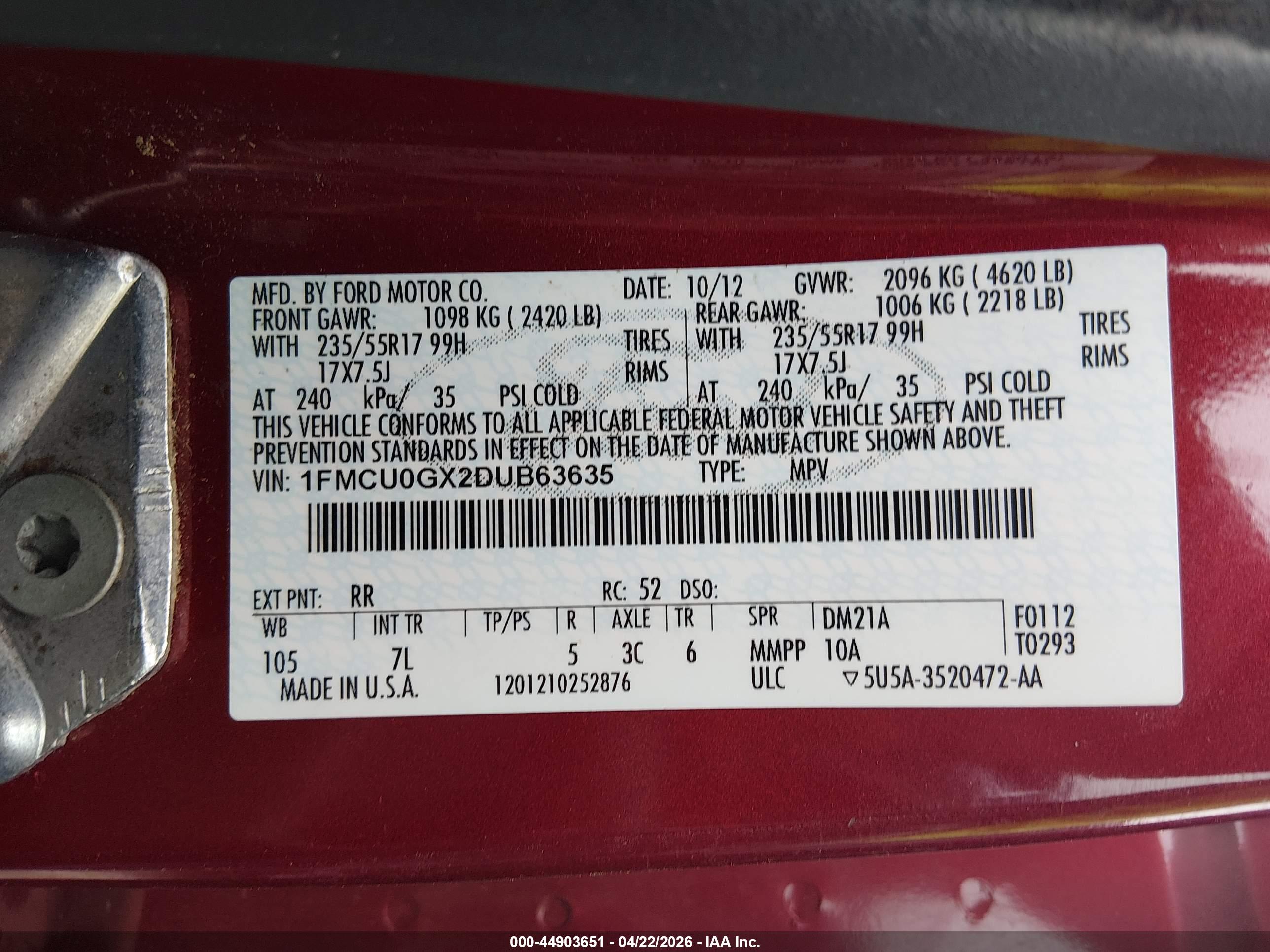 FORD ESCAPE image 9