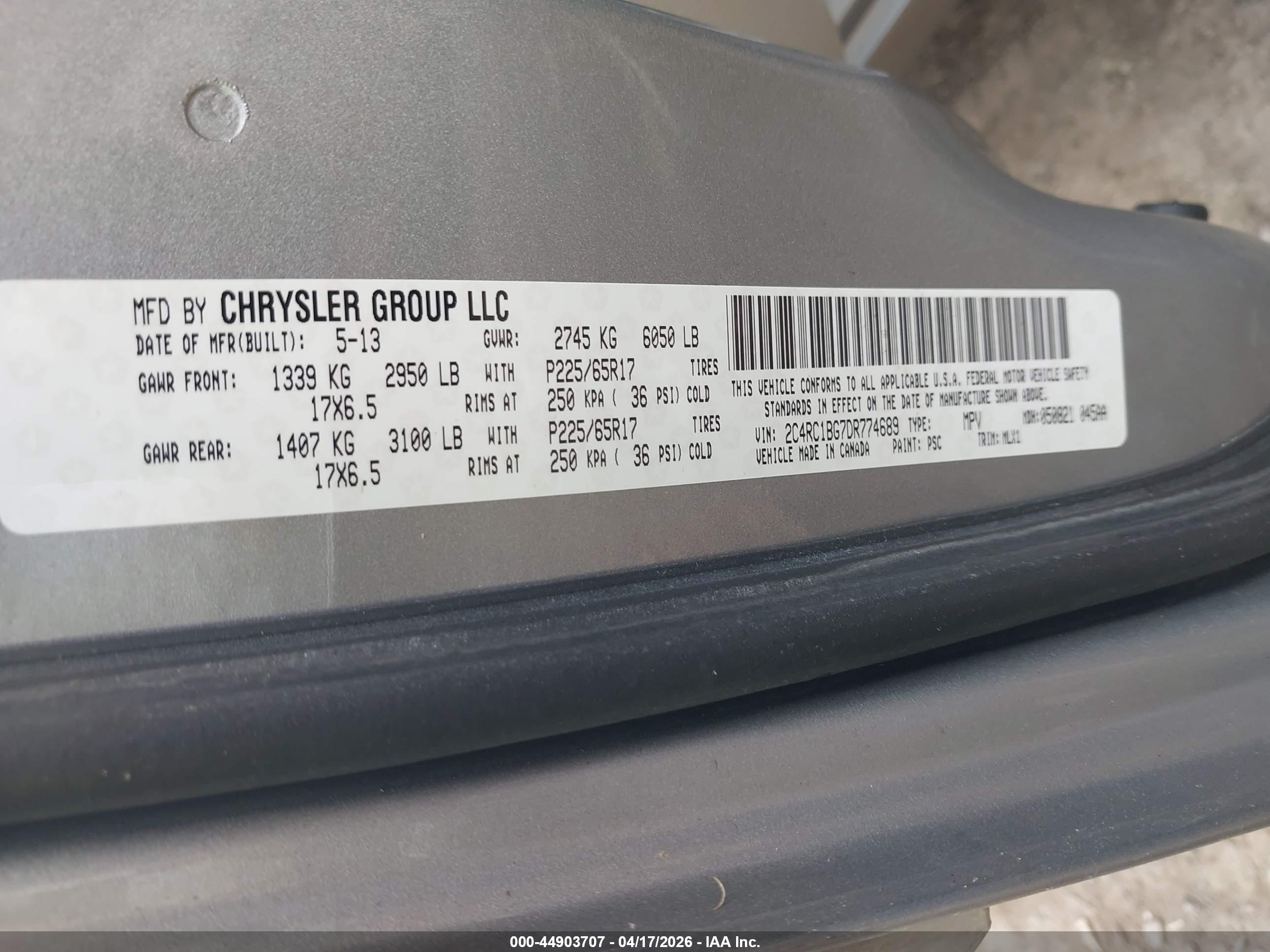 CHRYSLER TOWN image 9