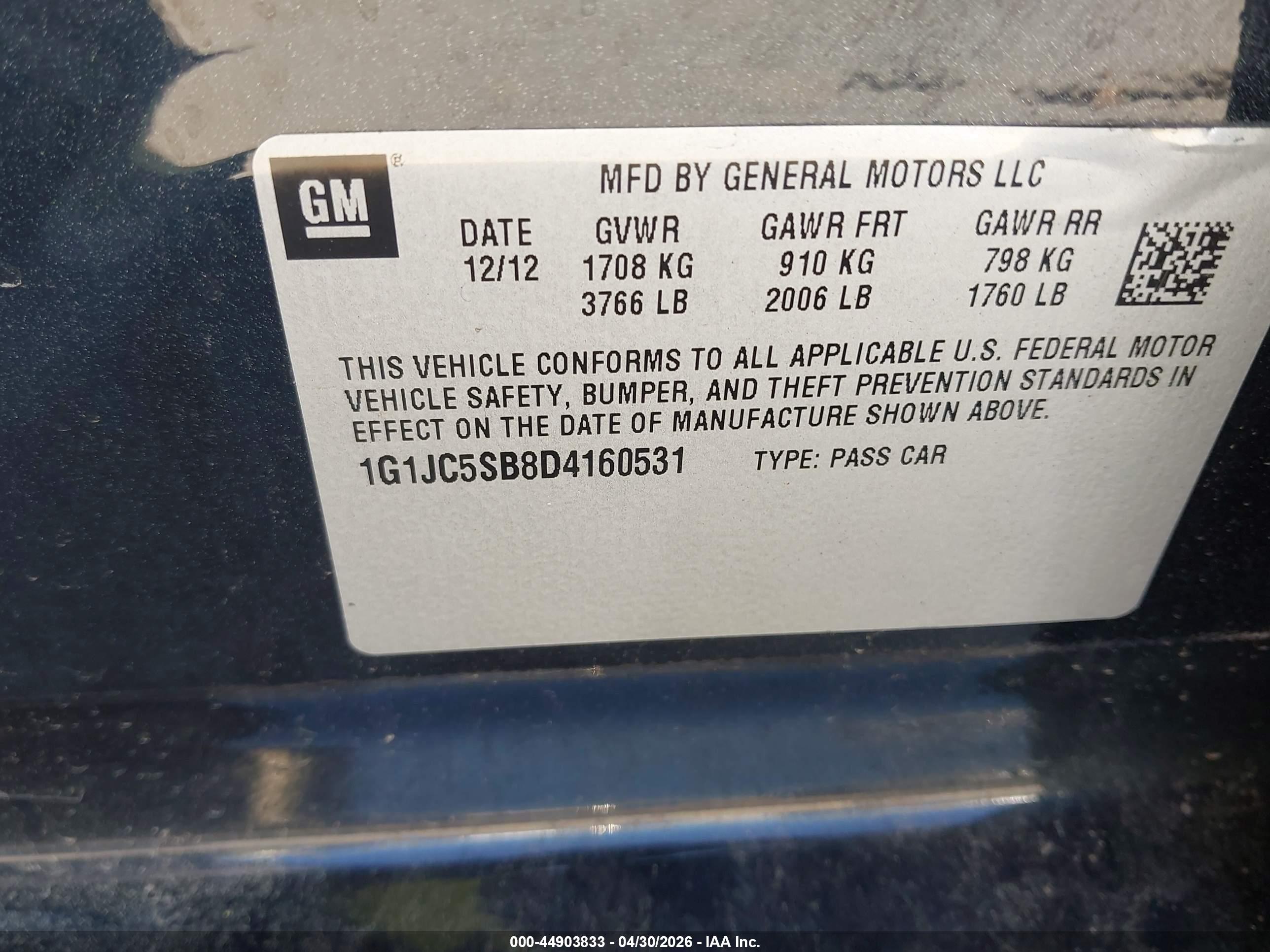 CHEVROLET SONIC image 9