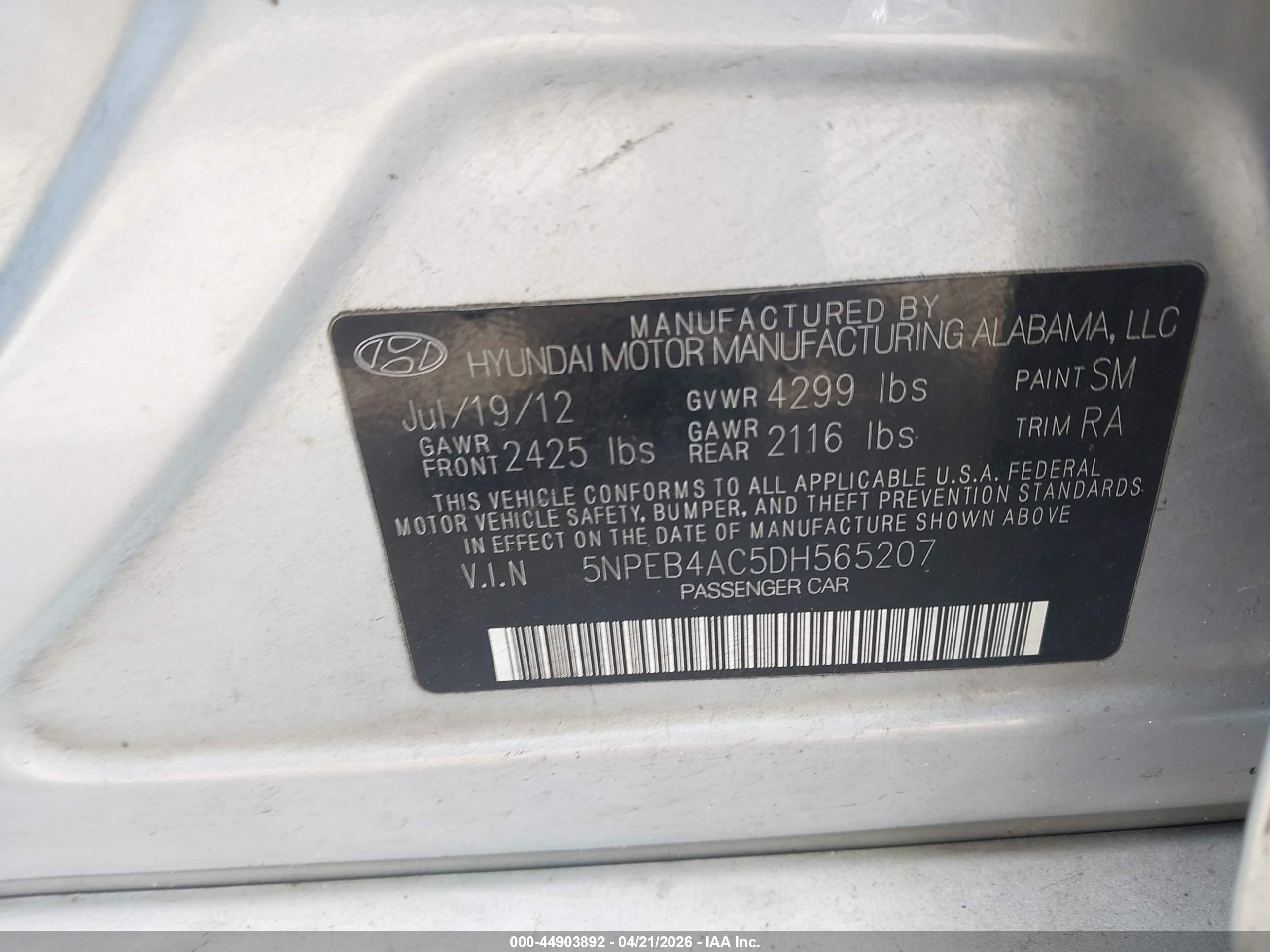 HYUNDAI SONATA image 9