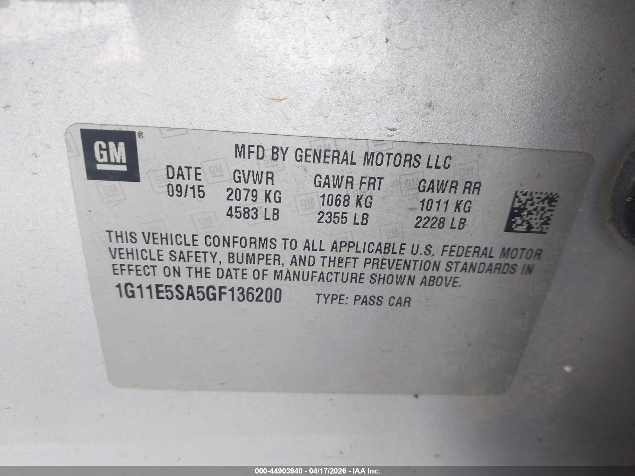 CHEVROLET MALIBU image 9