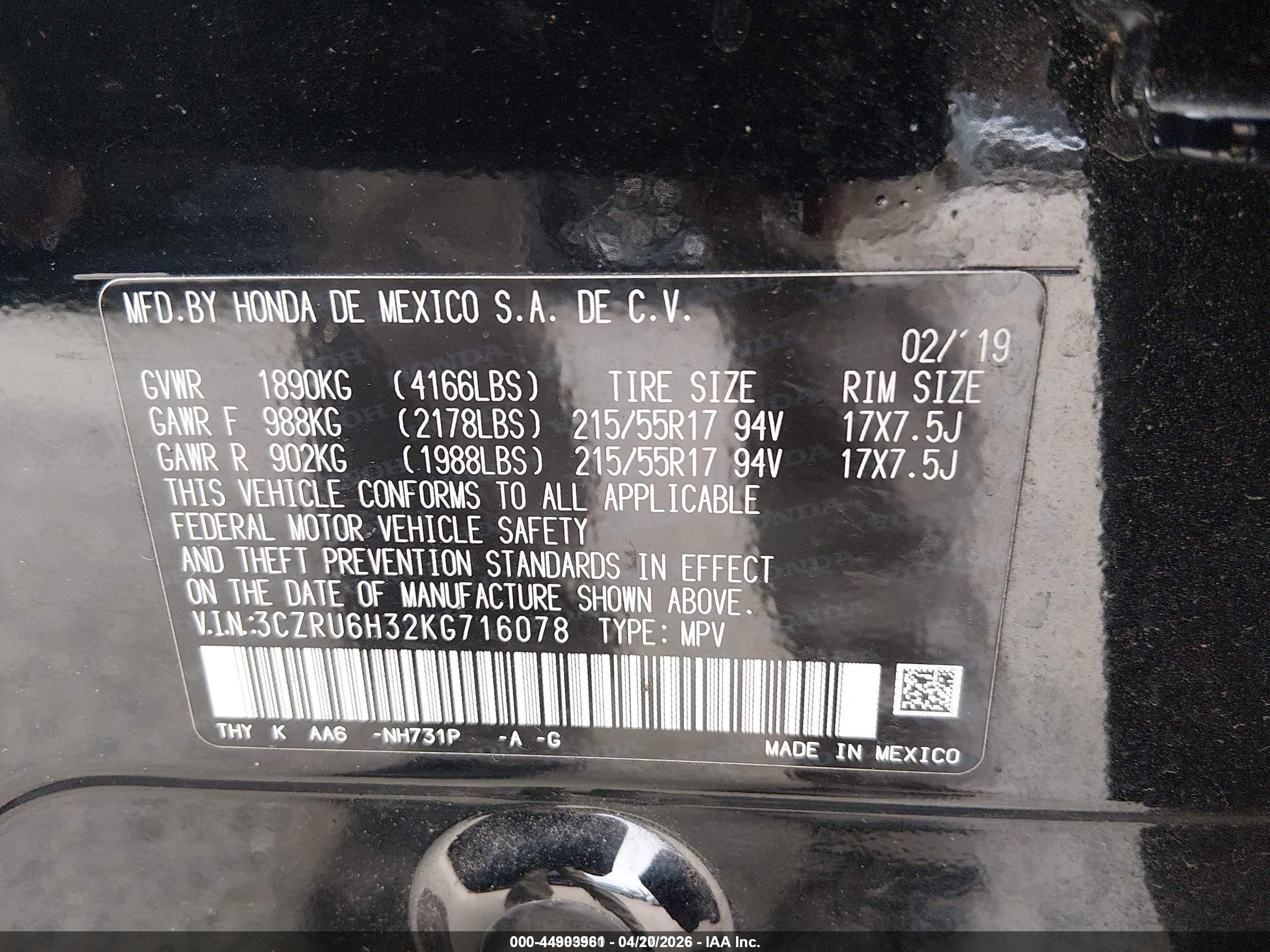 HONDA HR-V image 9