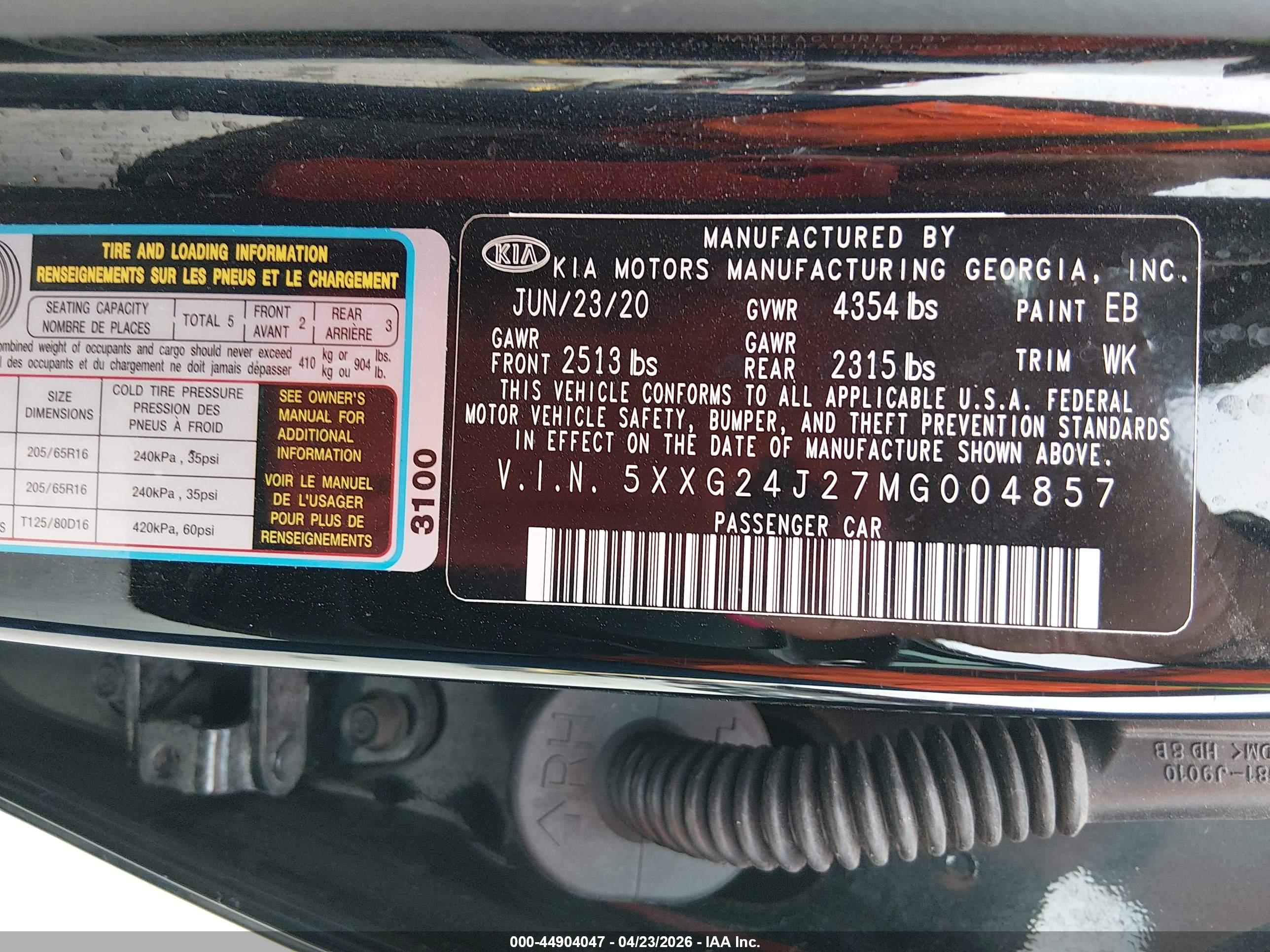 KIA K5 image 9