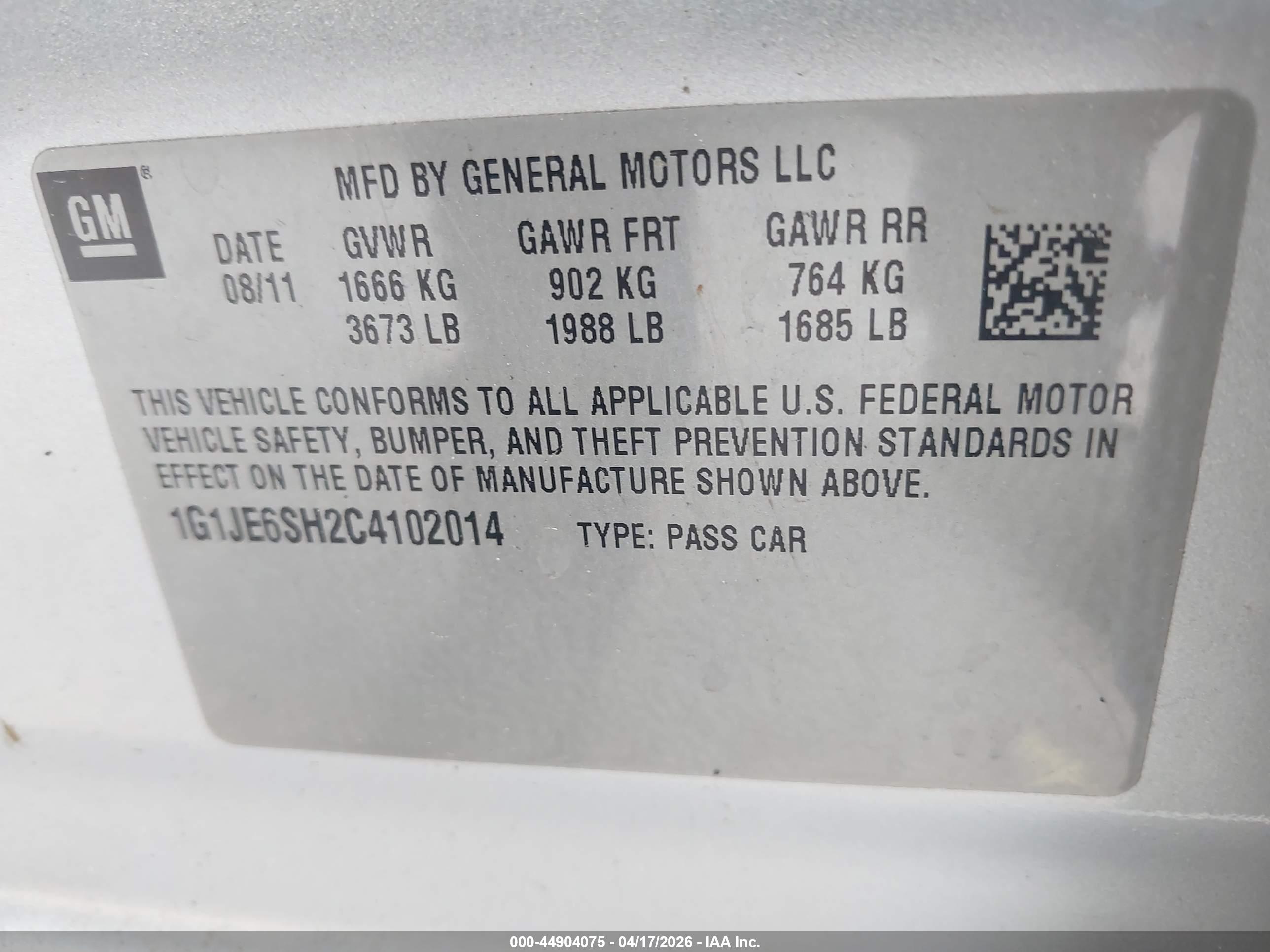 CHEVROLET SONIC image 9