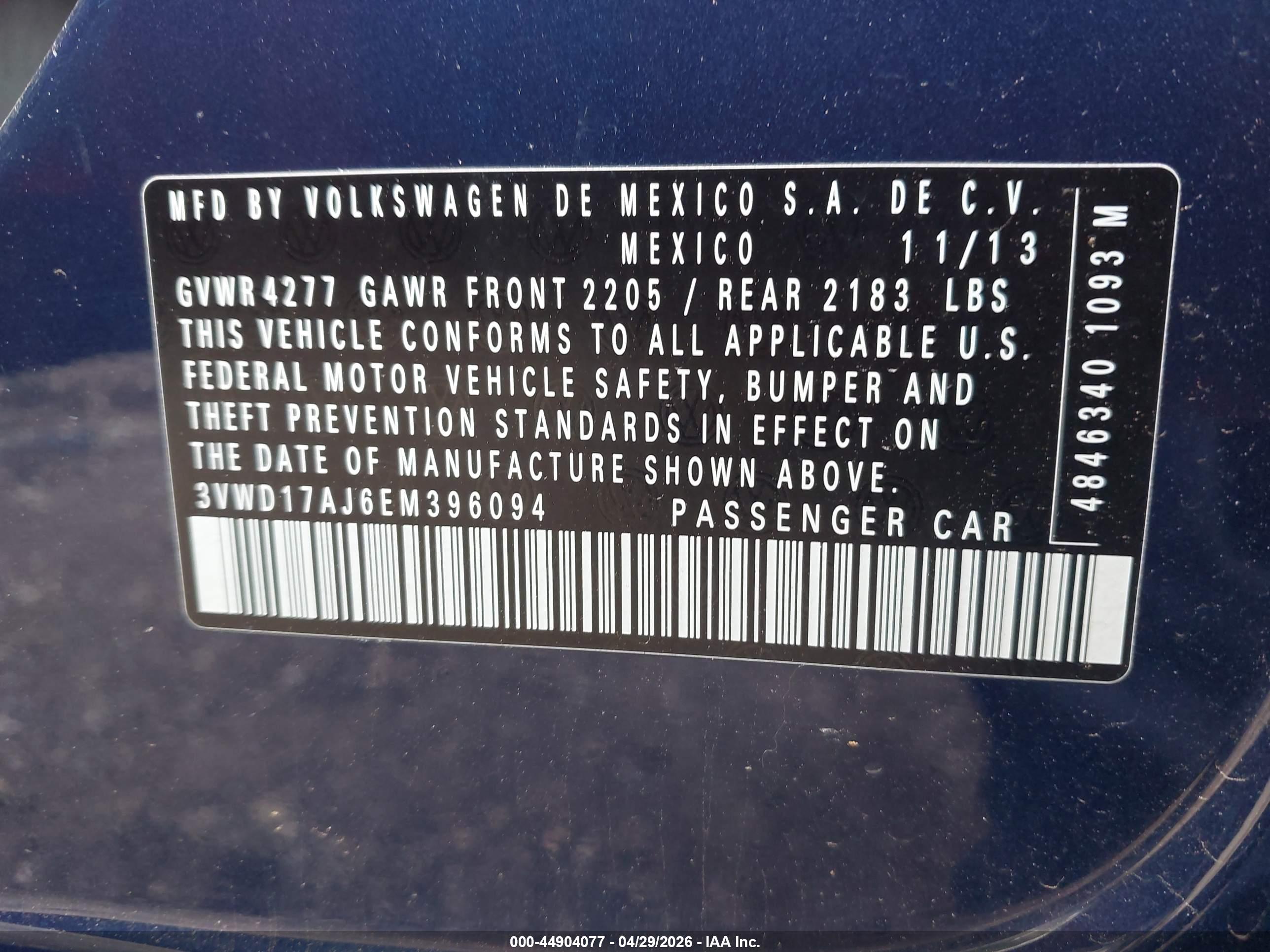 VOLKSWAGEN JETTA image 9