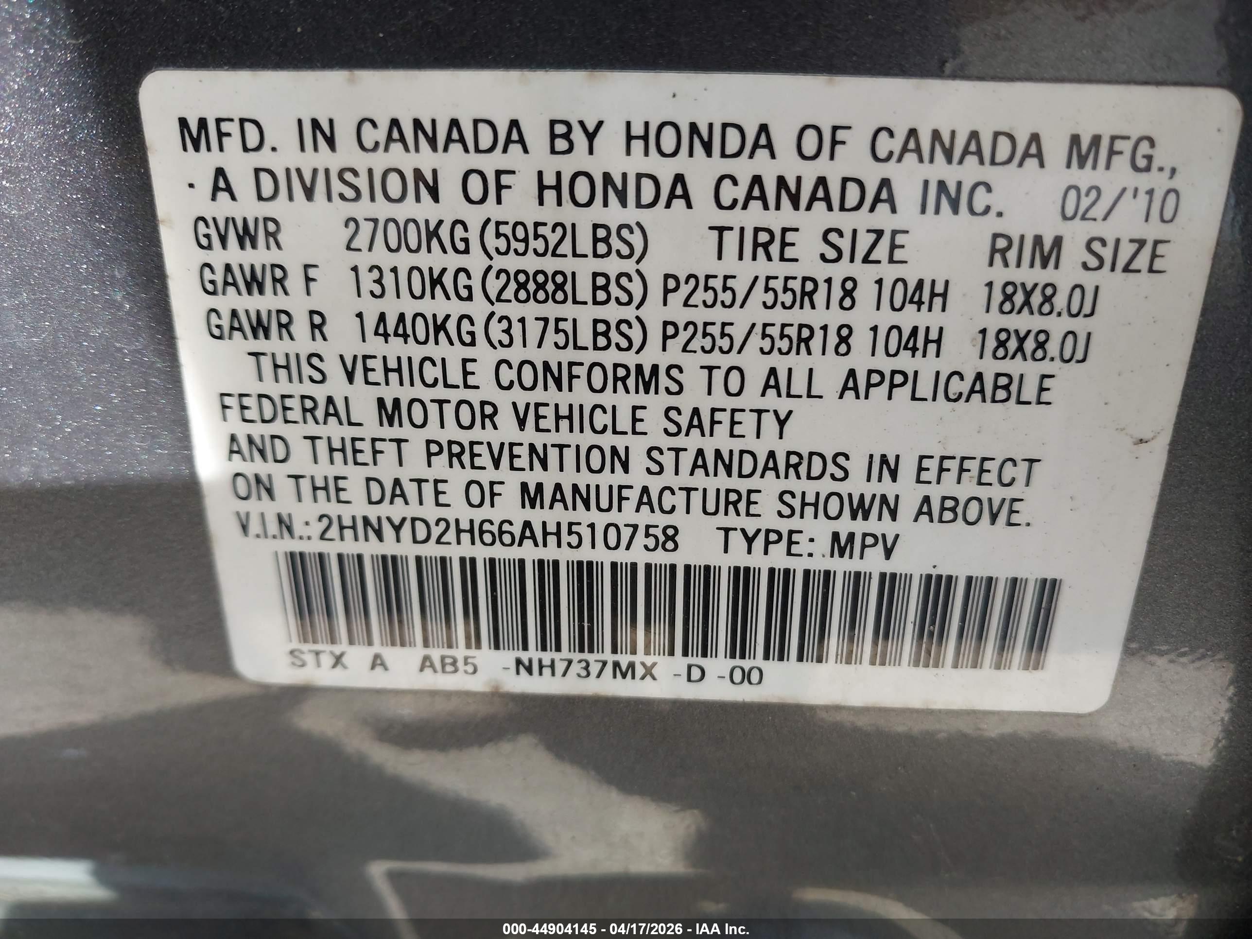 ACURA MDX image 9