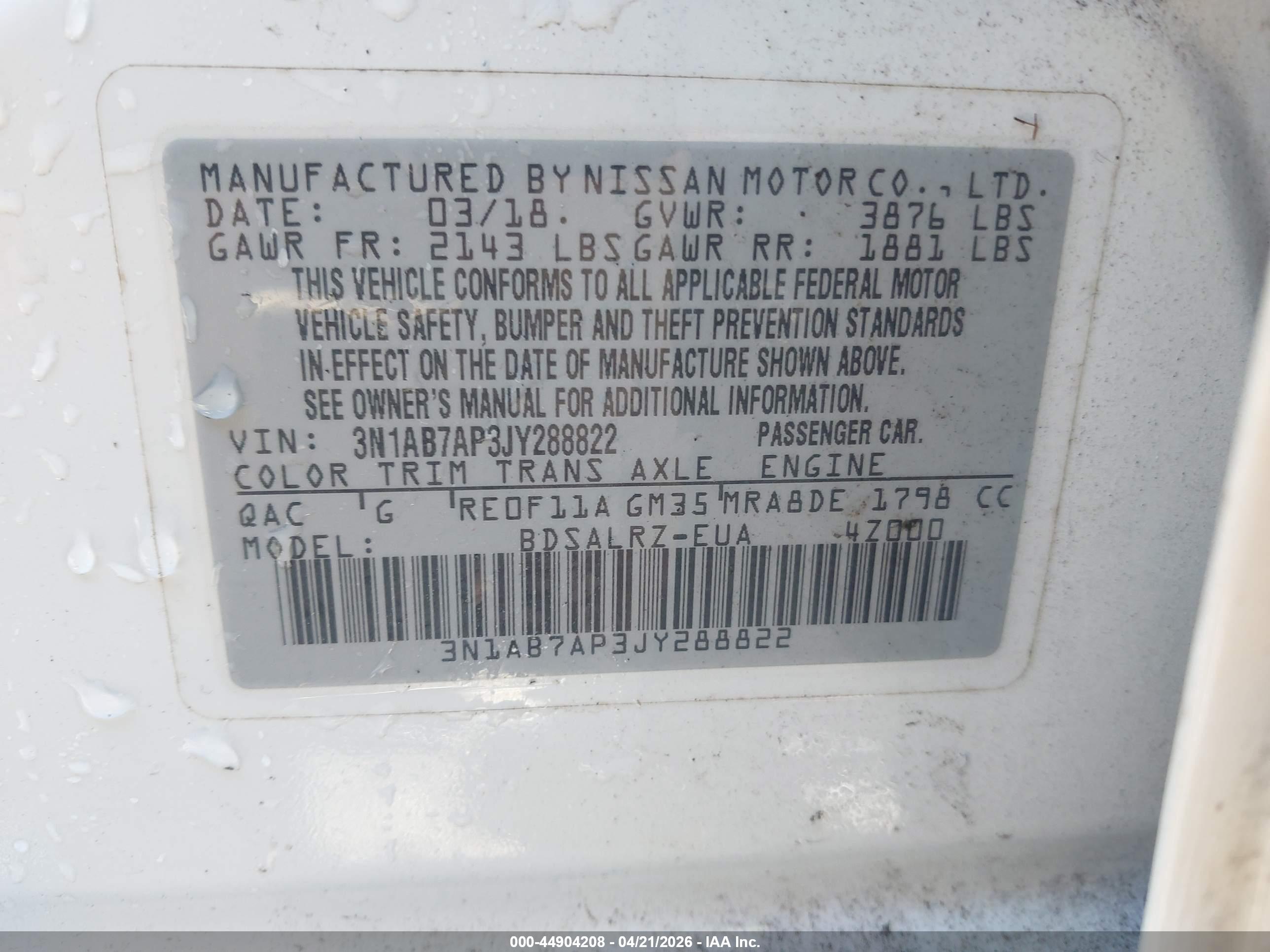 NISSAN SENTRA image 9