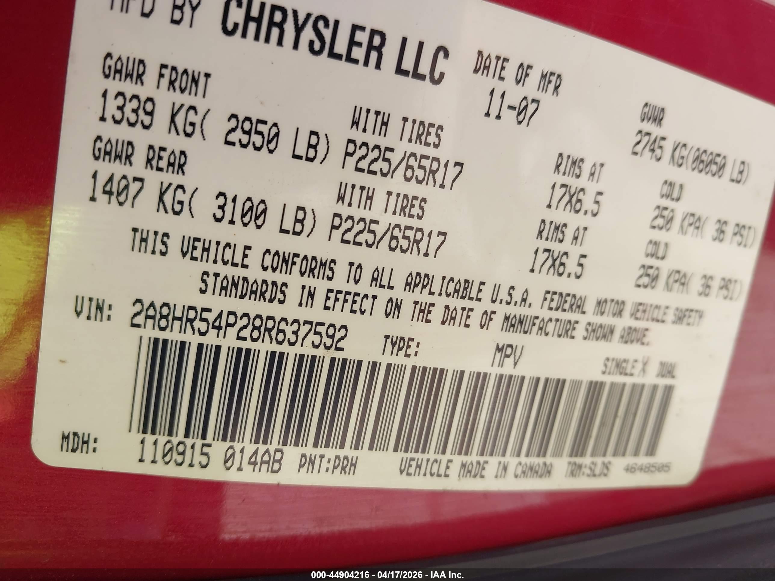 CHRYSLER TOWN image 9