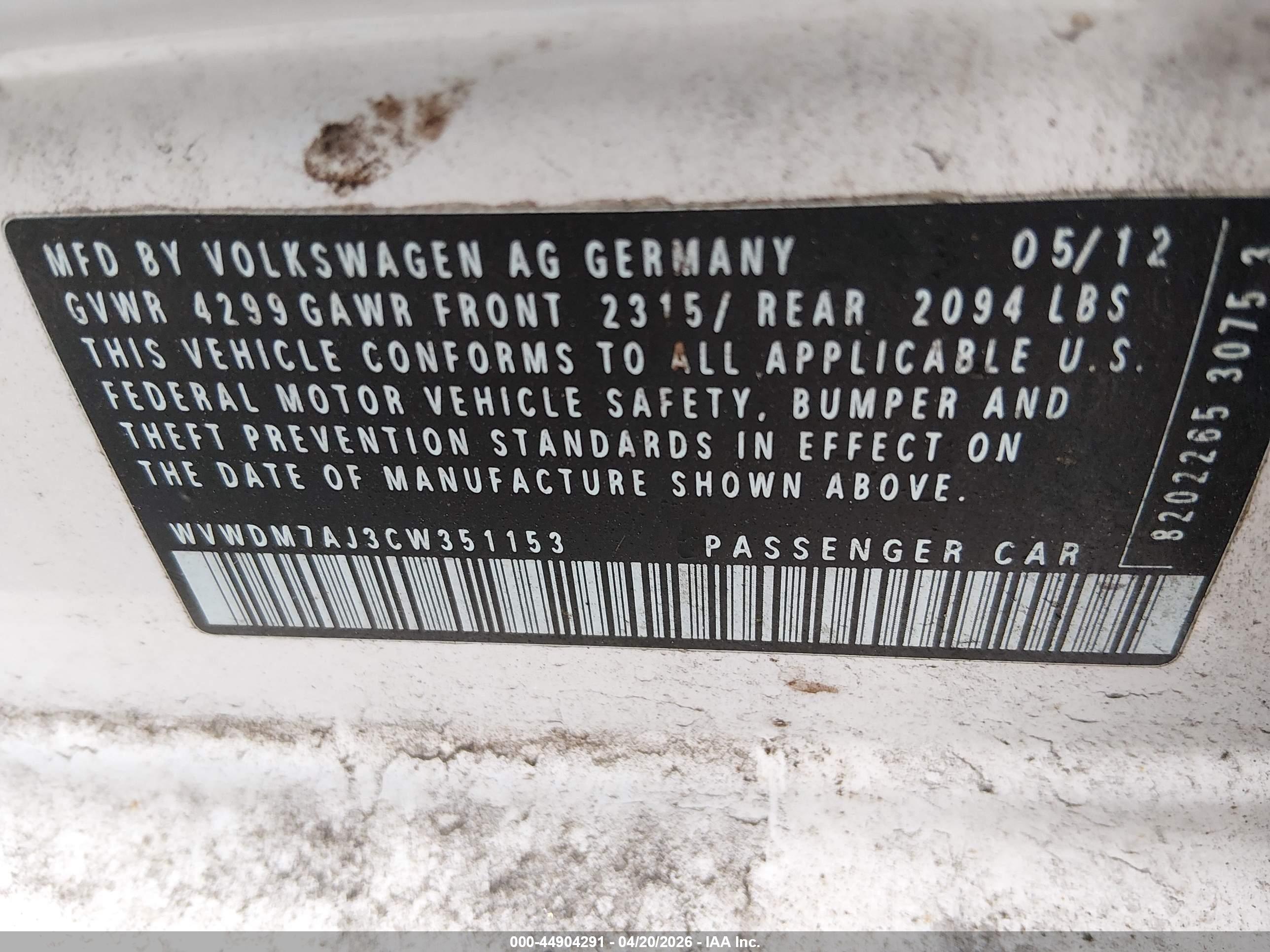 VOLKSWAGEN GOLF image 9