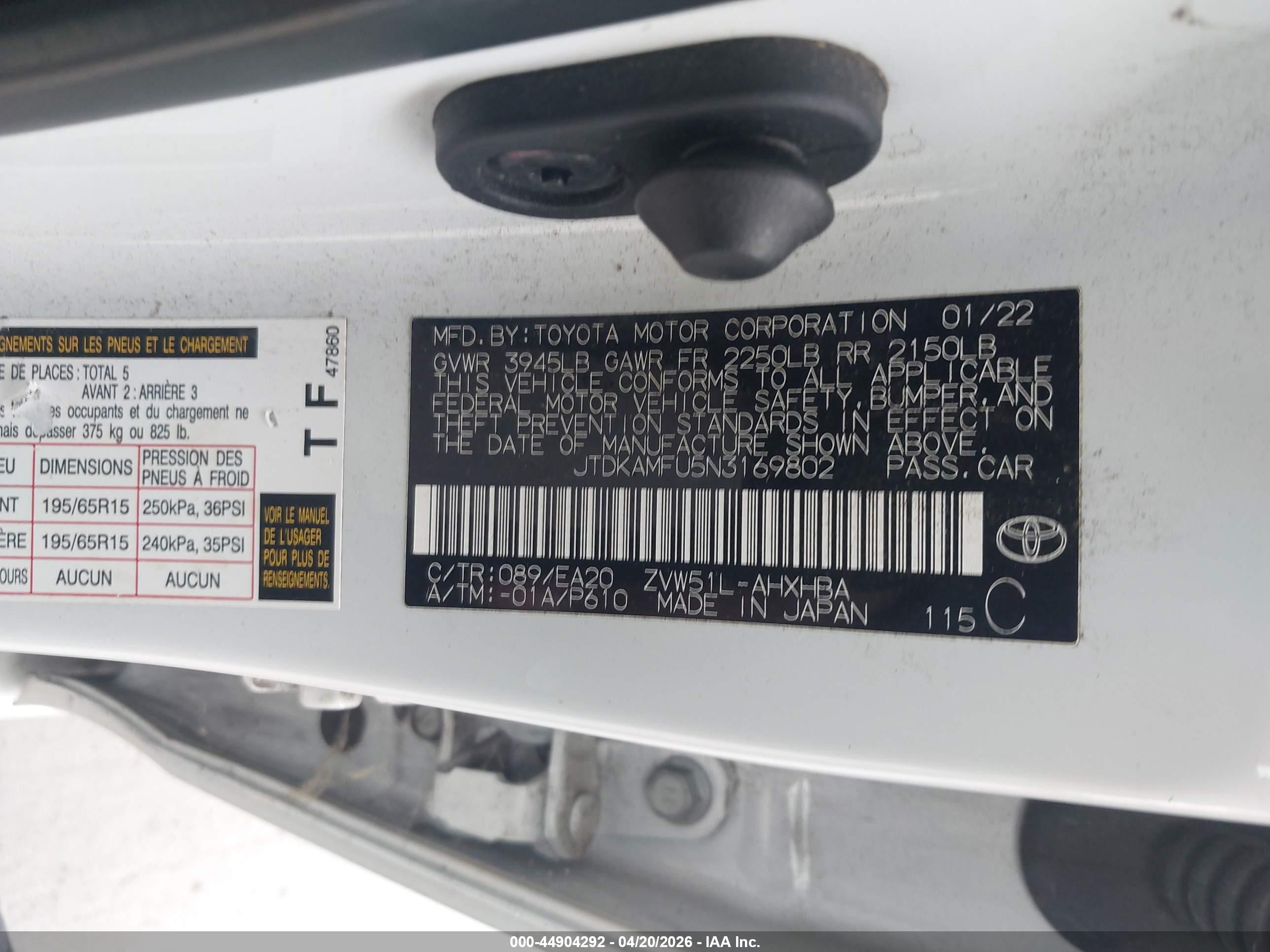 TOYOTA PRIUS image 9