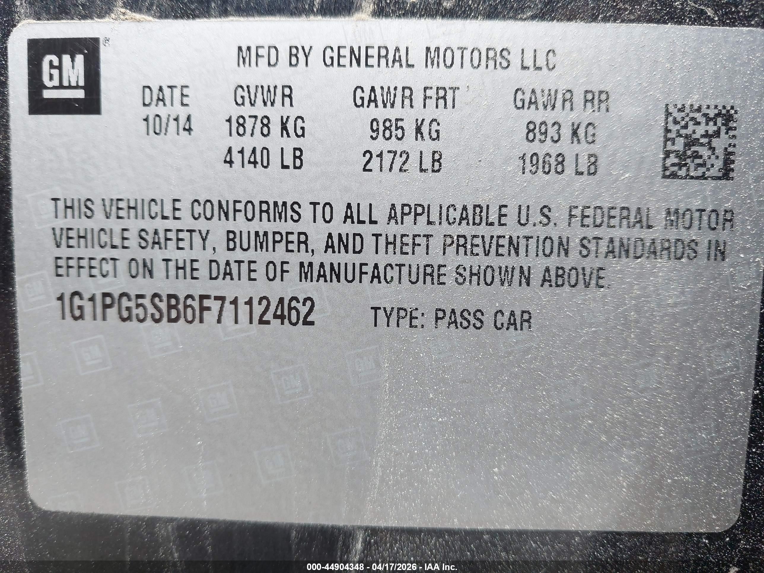 CHEVROLET CRUZE image 9