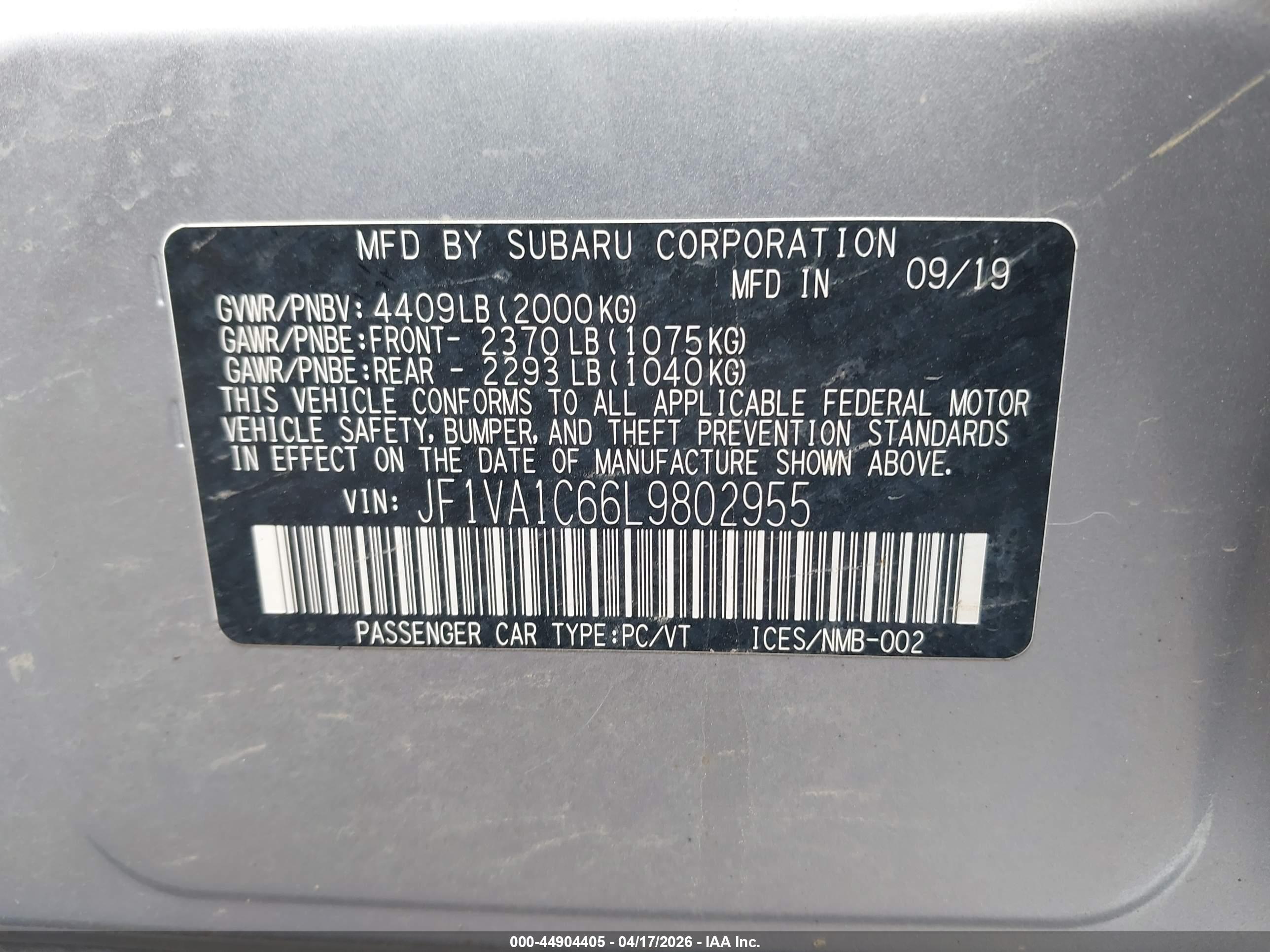 SUBARU WRX image 9