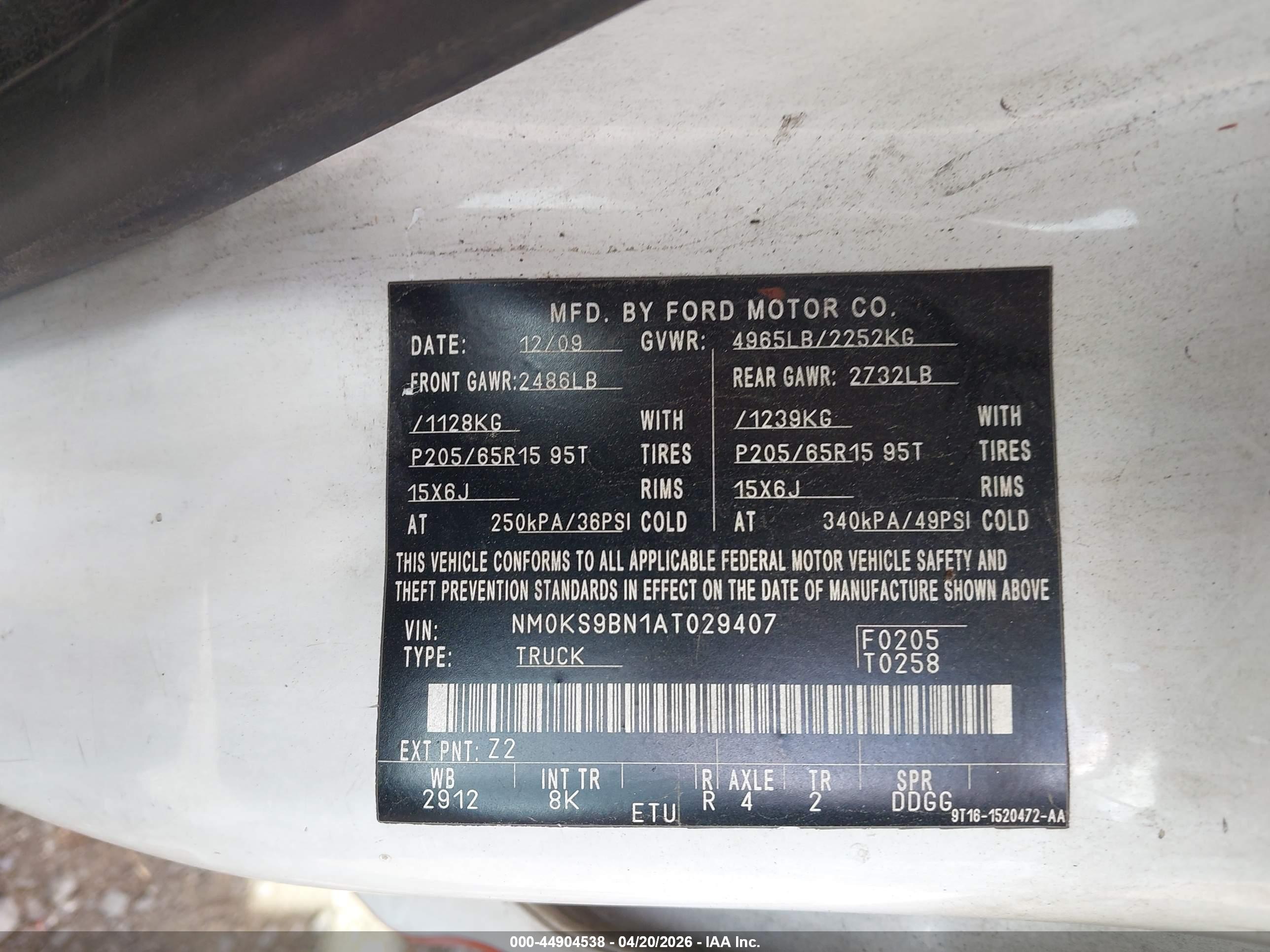 FORD TRANSIT image 9