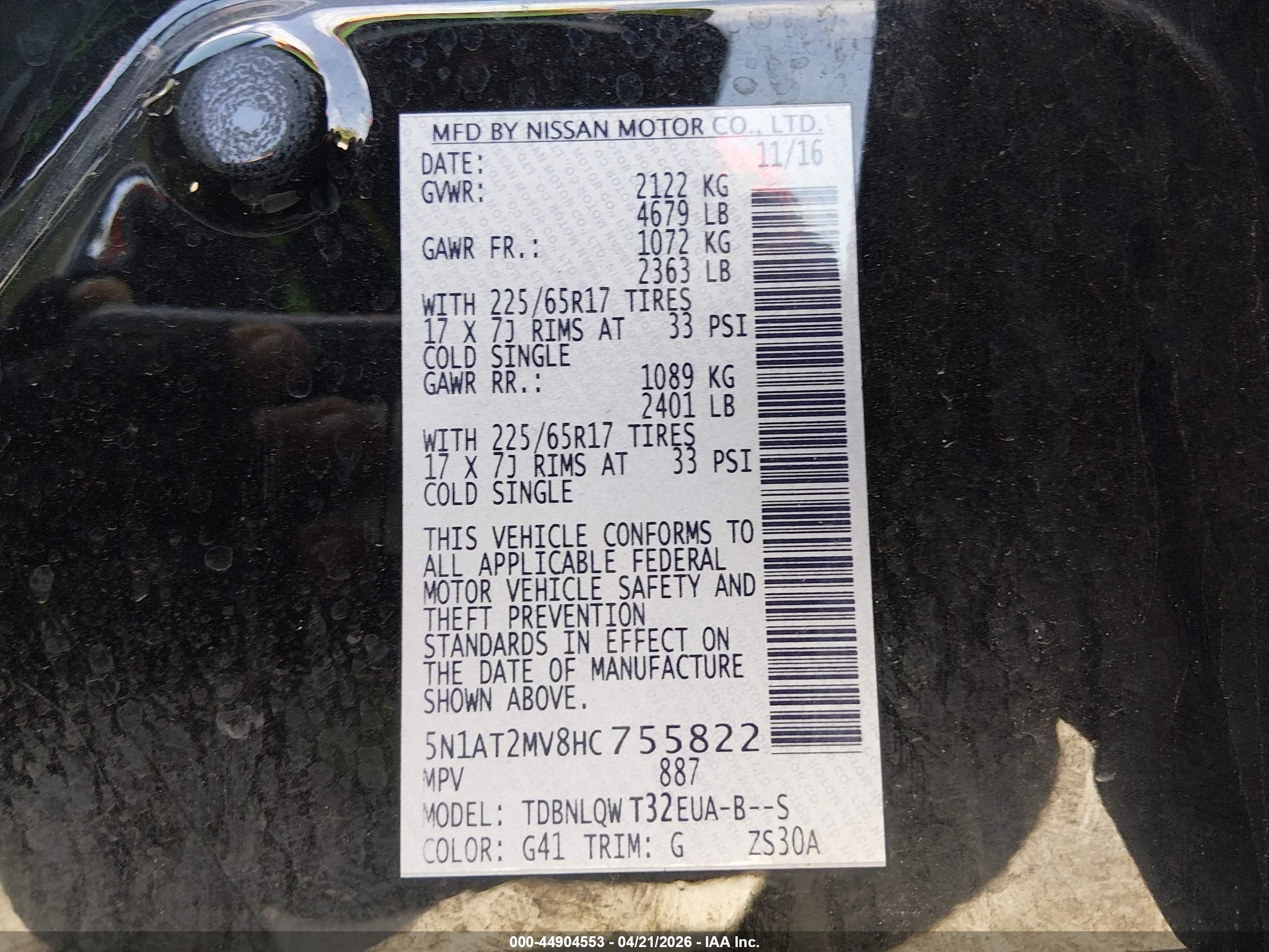NISSAN ROGUE image 9