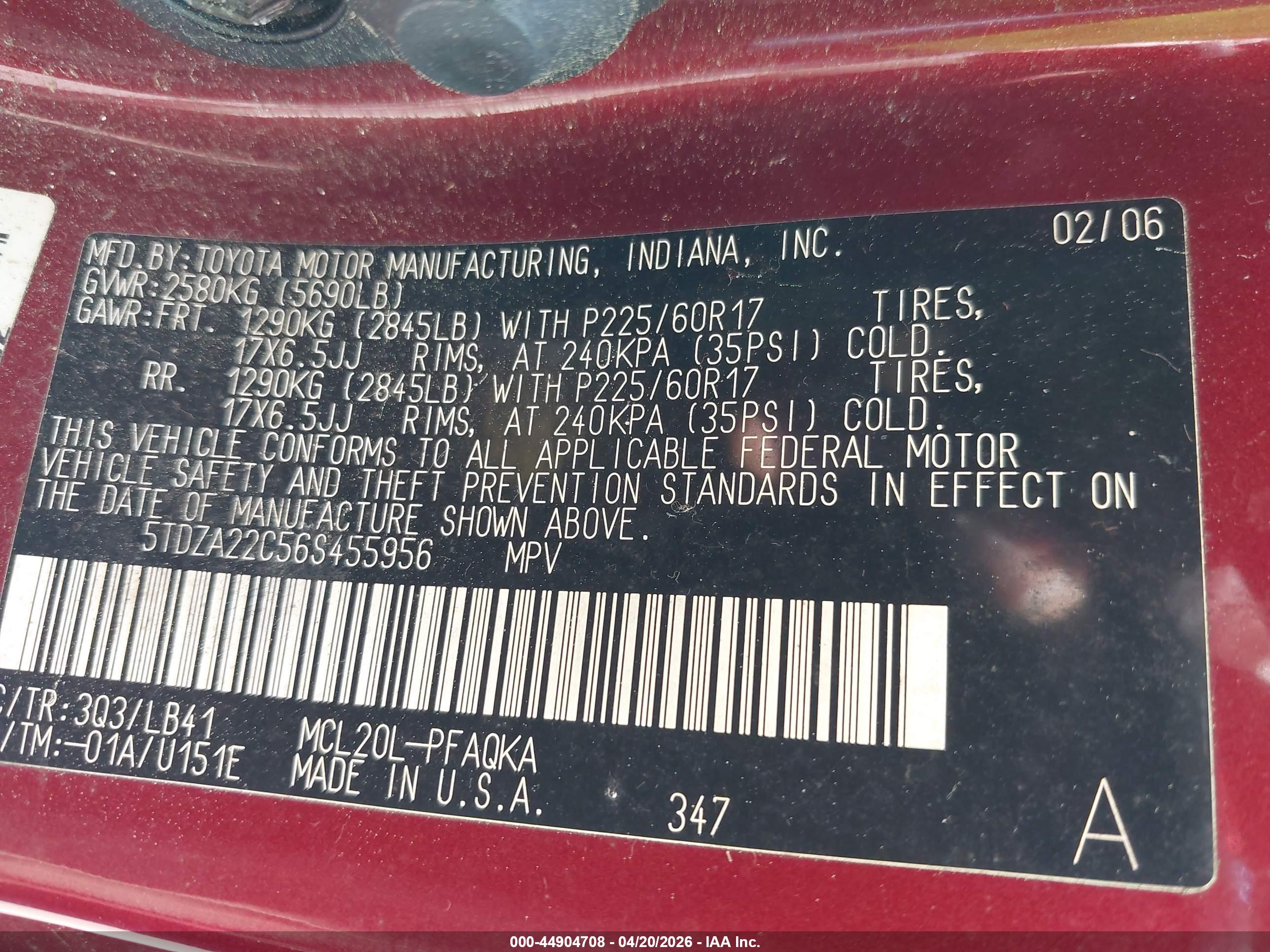 TOYOTA SIENNA image 9