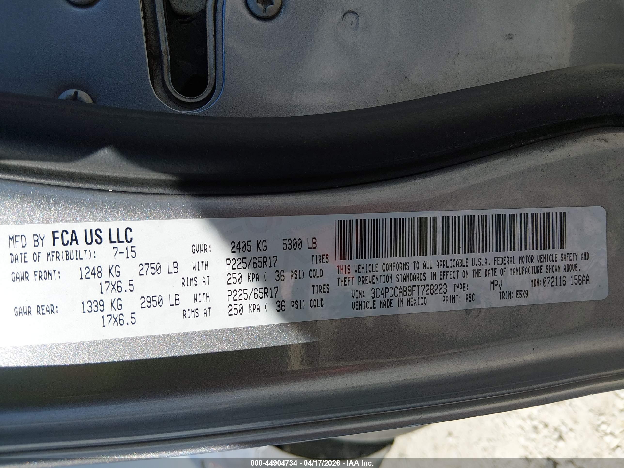 DODGE JOURNEY image 9