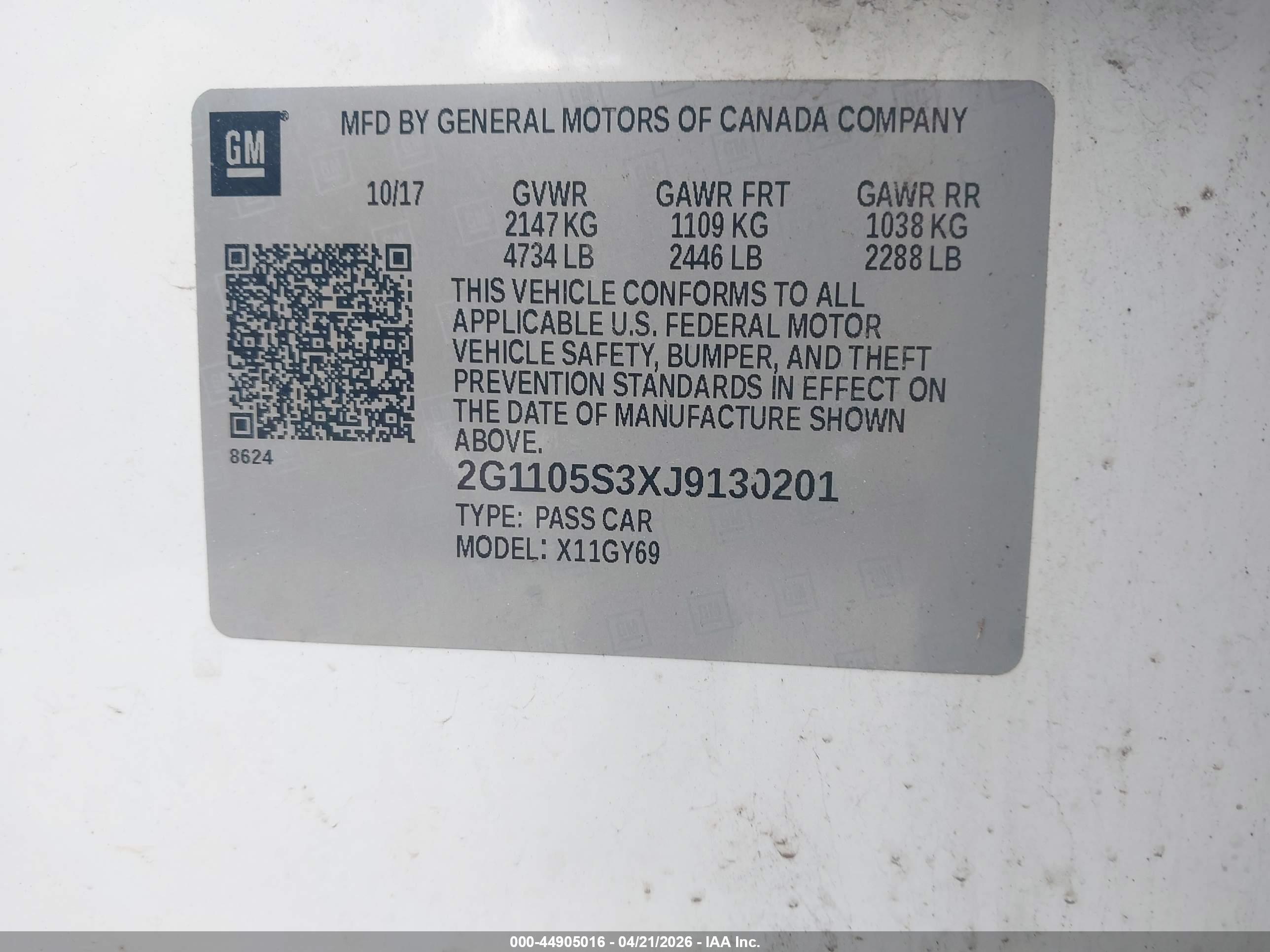 CHEVROLET IMPALA image 9