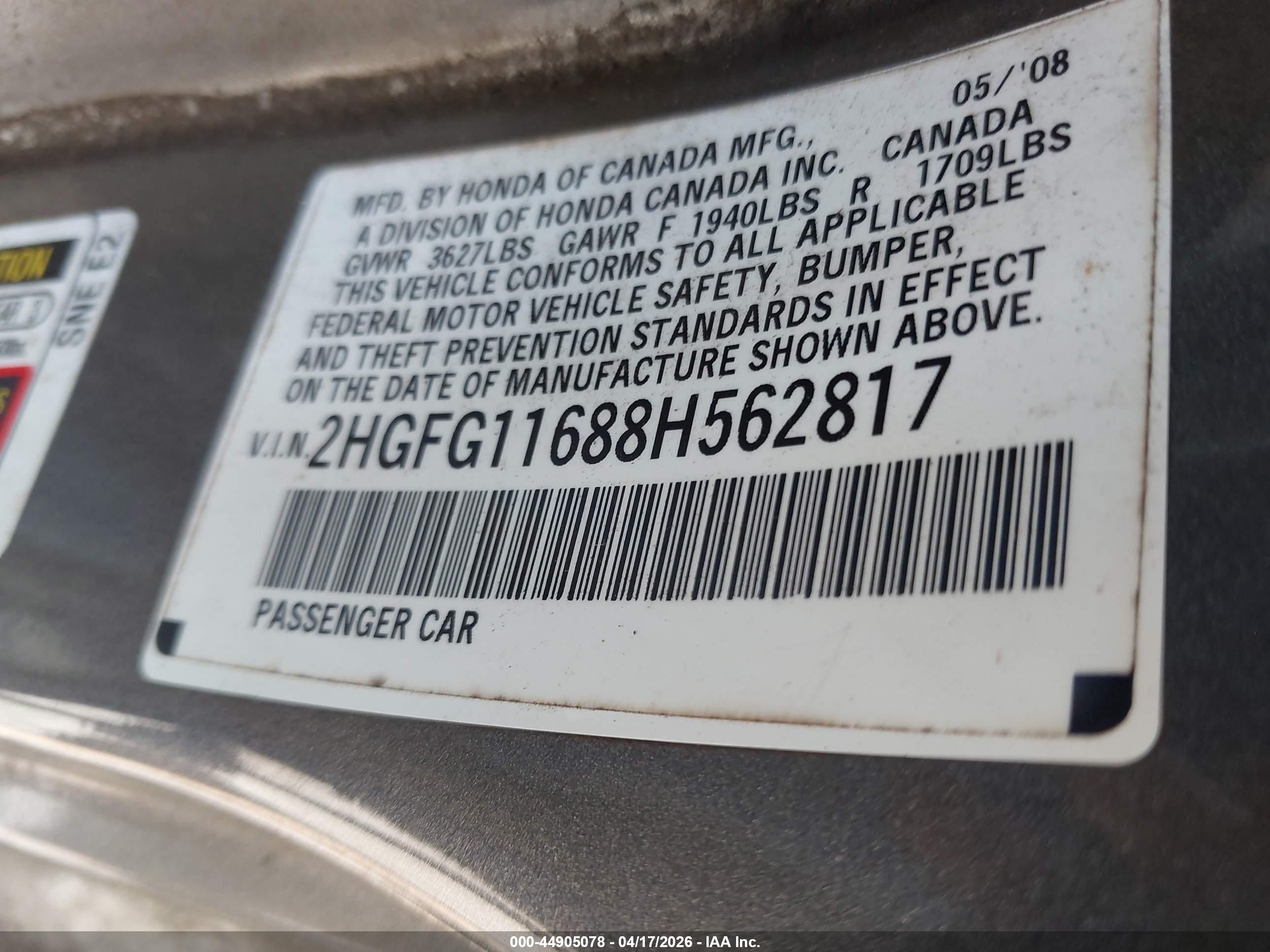 HONDA CIVIC image 9