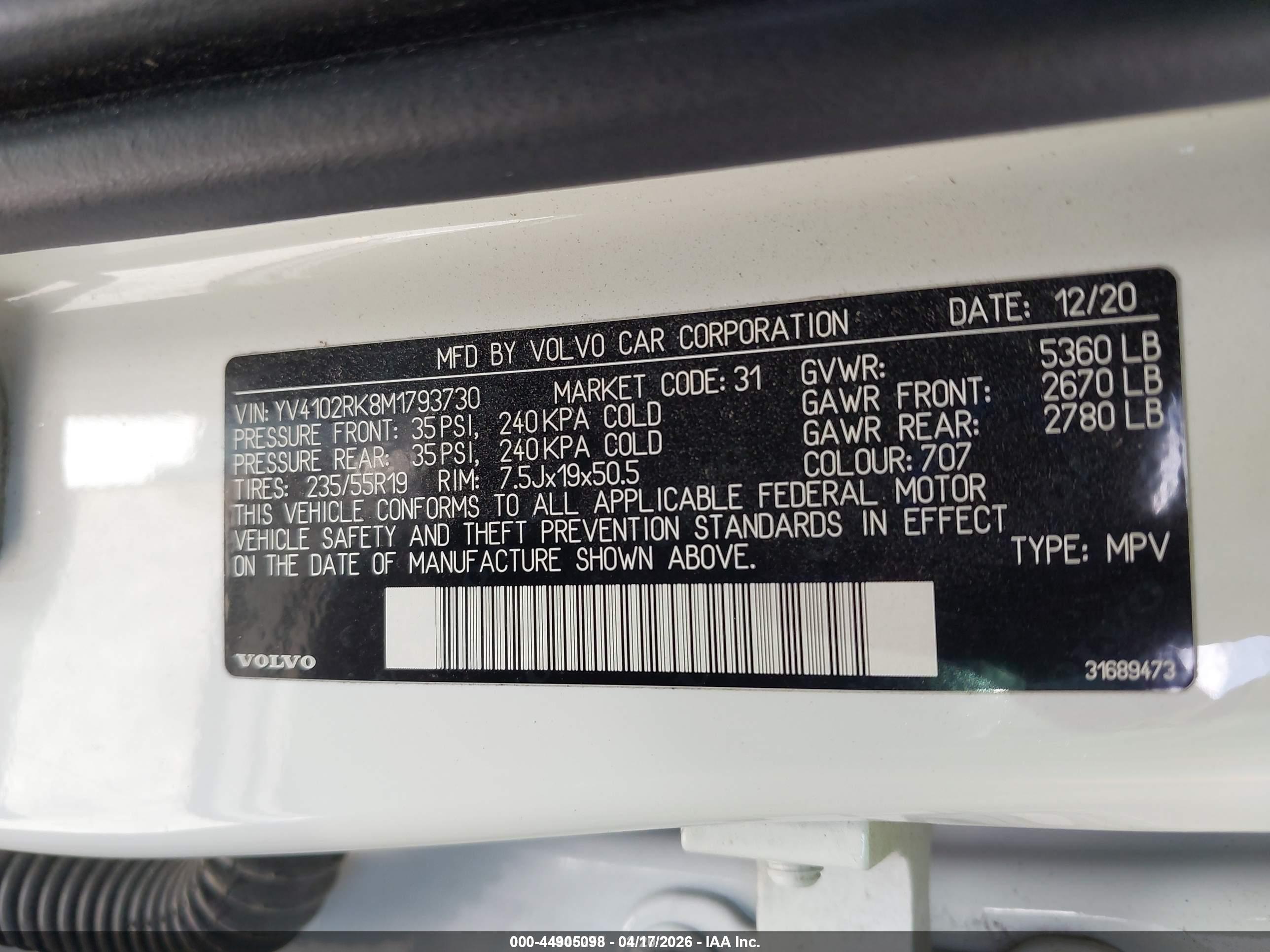 VOLVO XC60 image 9