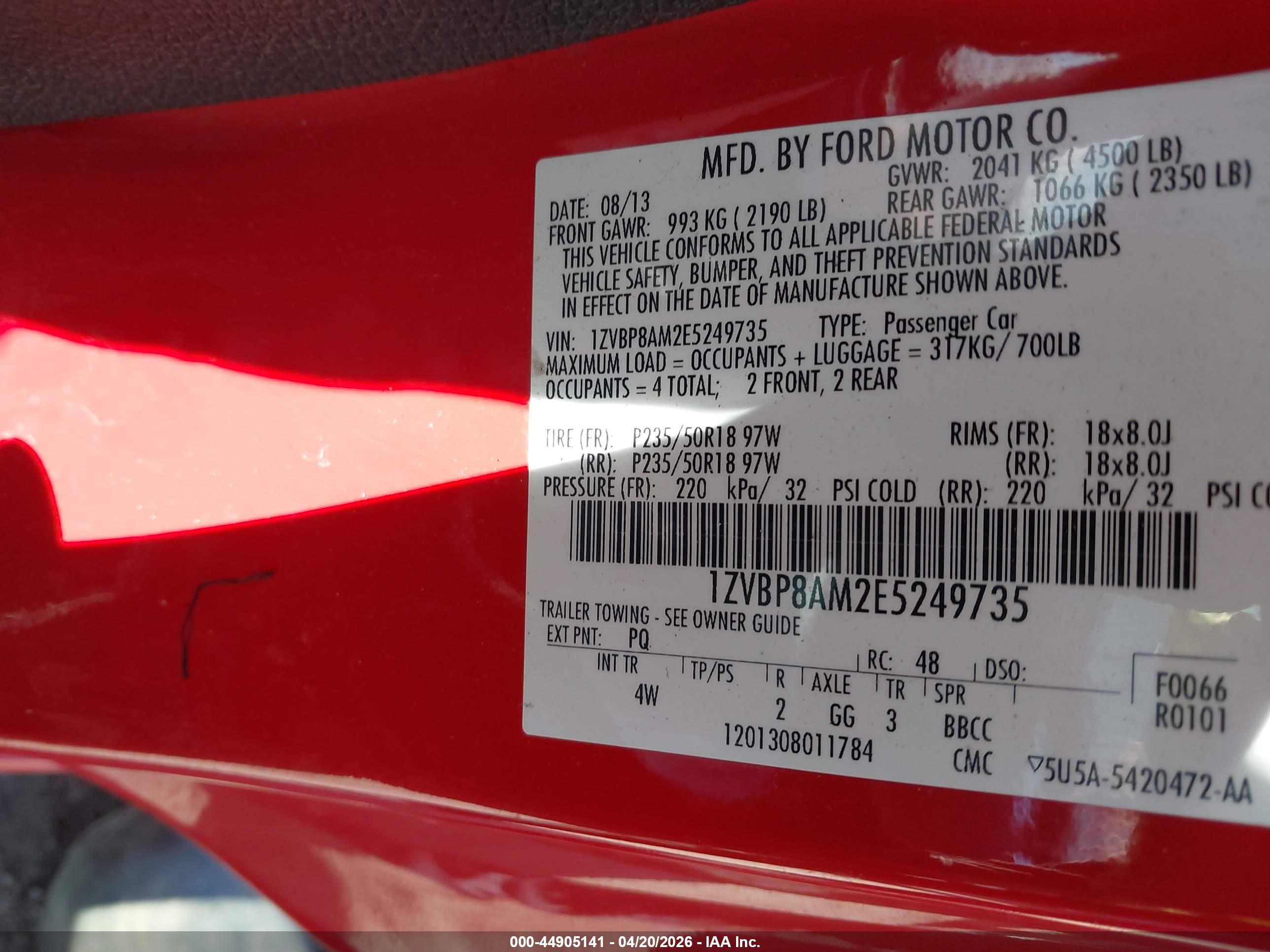 FORD MUSTANG image 9