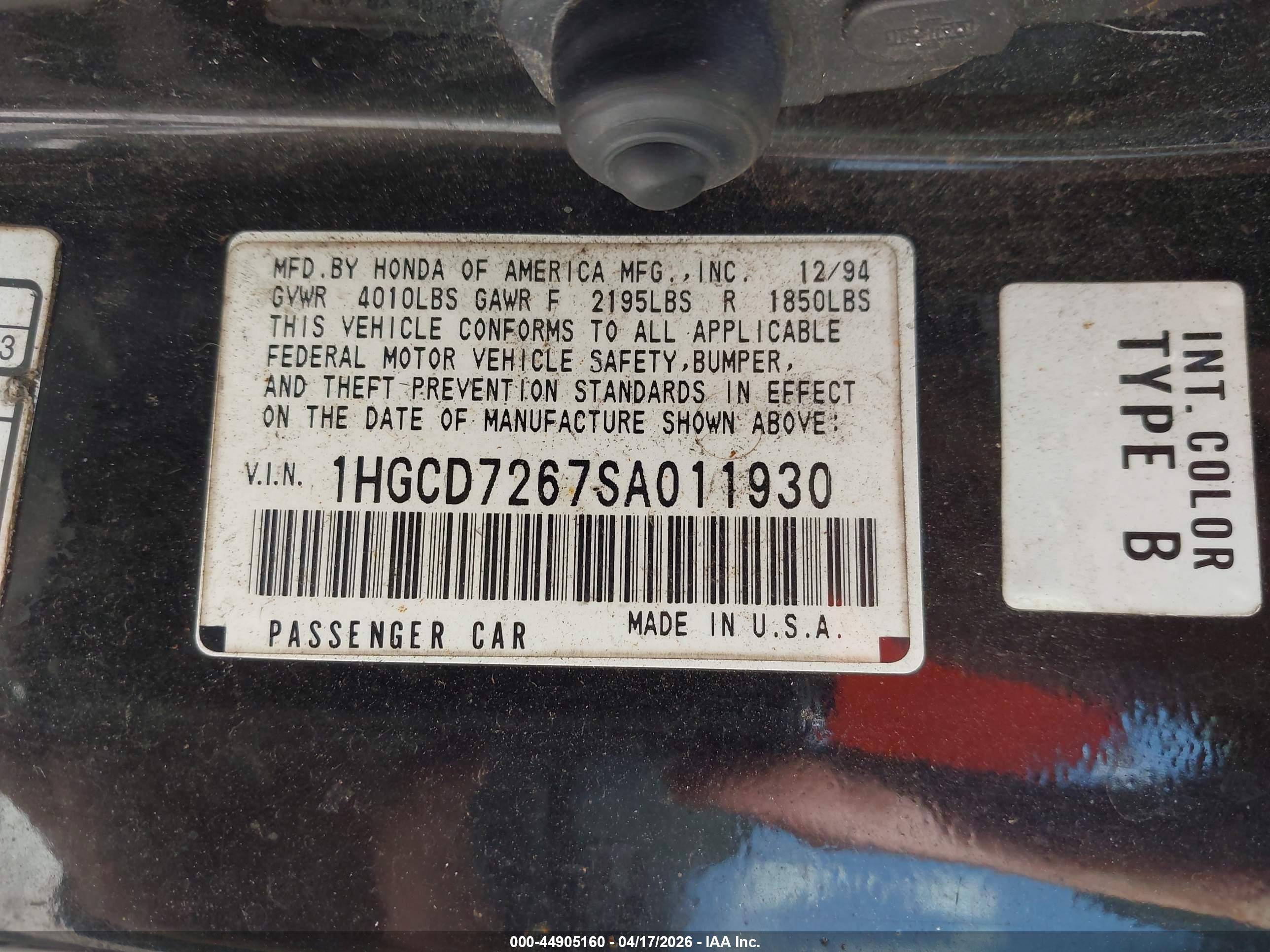 HONDA ACCORD image 9