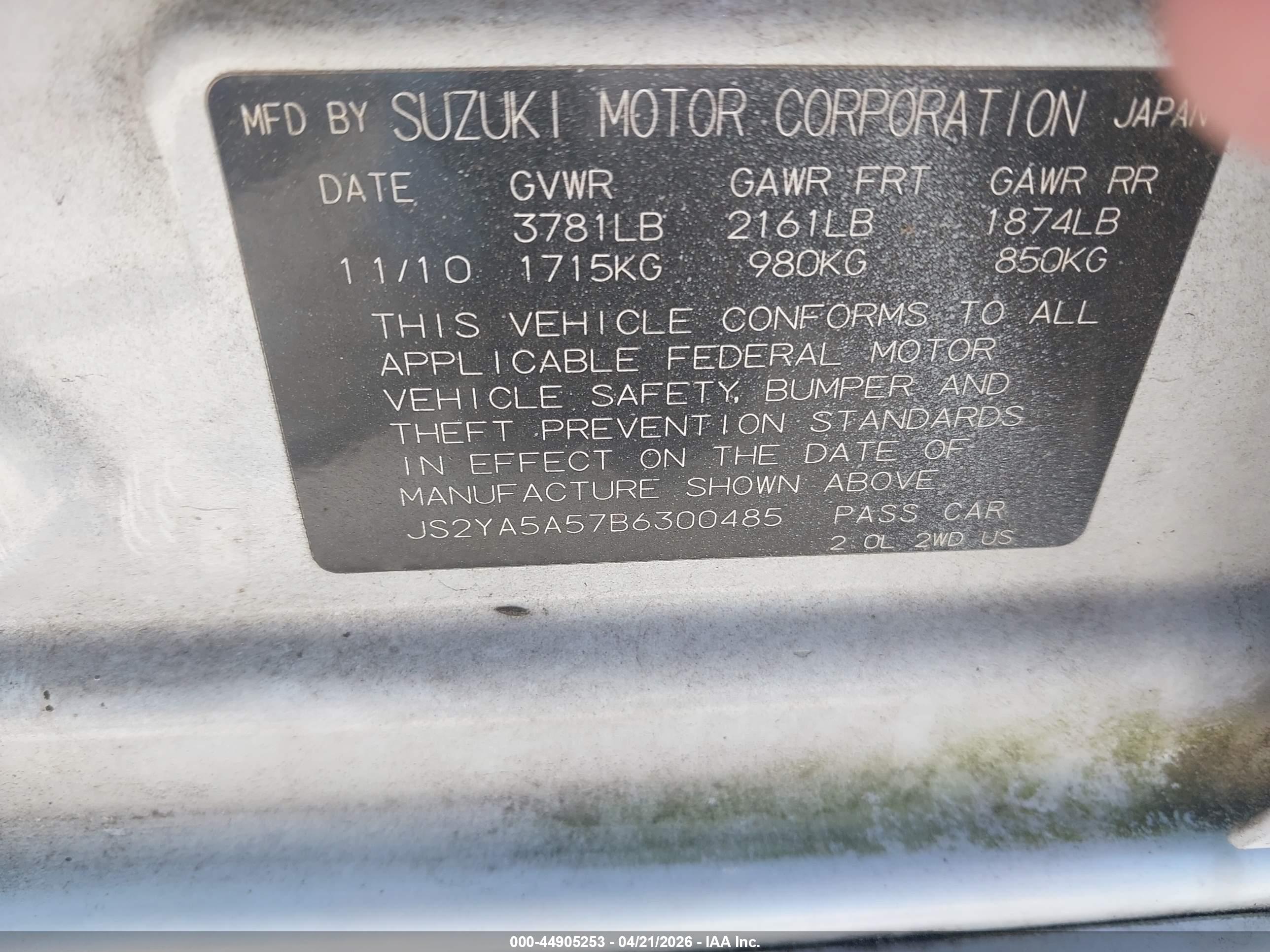 SUZUKI SX4 image 9