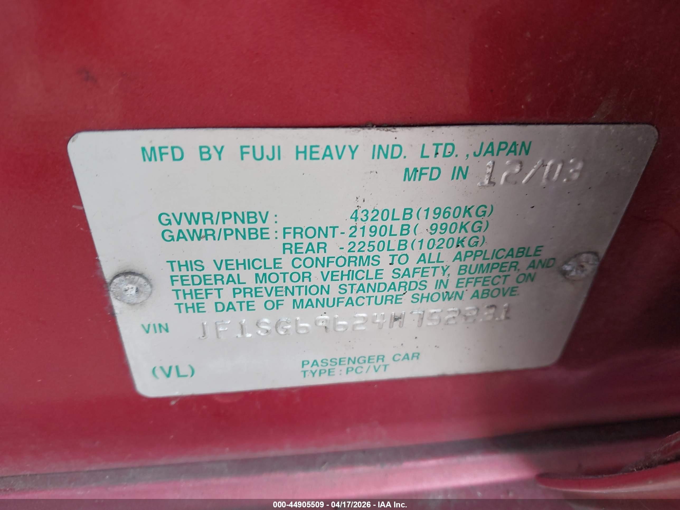 SUBARU FORESTER image 9