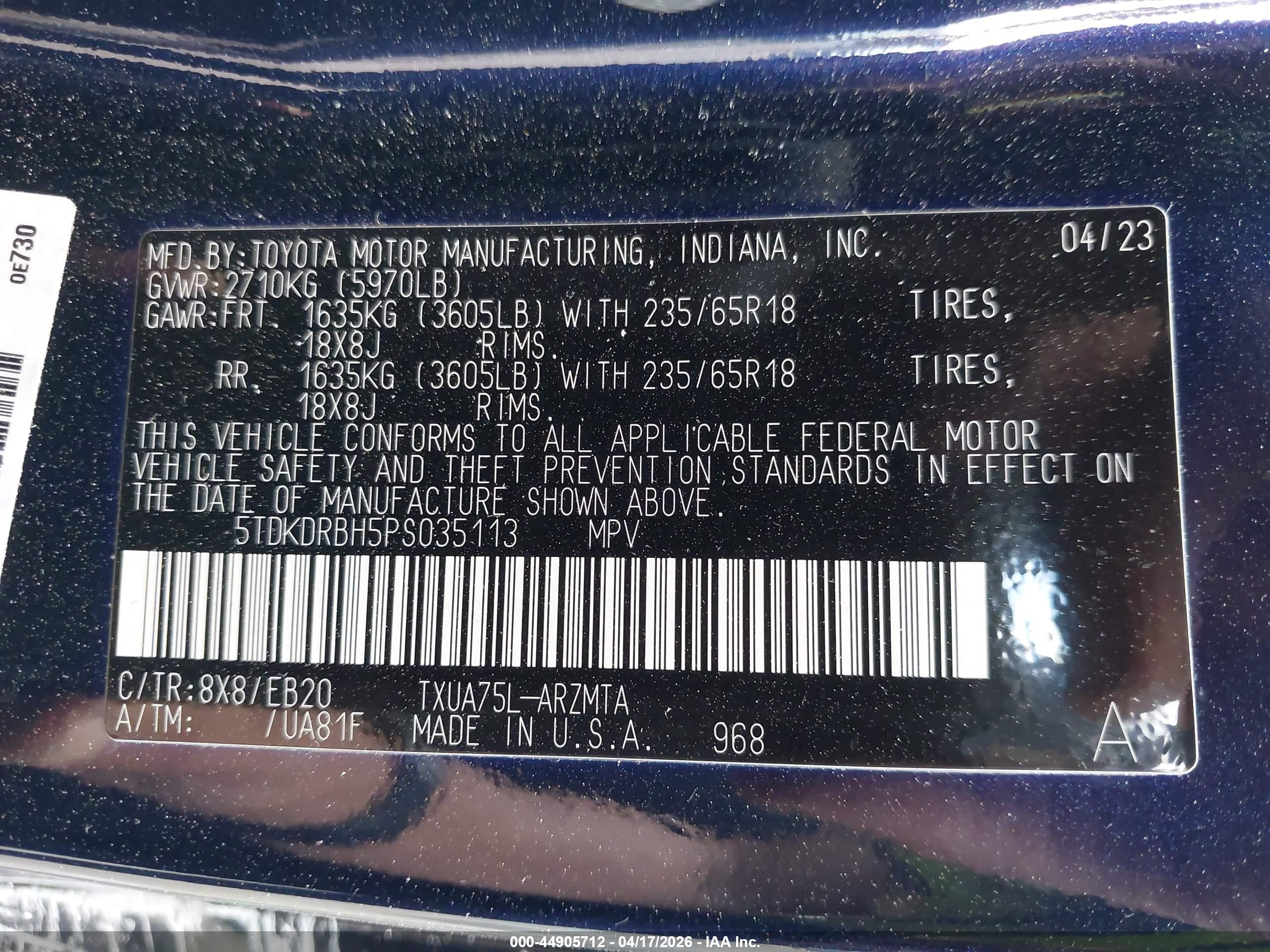 TOYOTA HIGHLANDER image 9