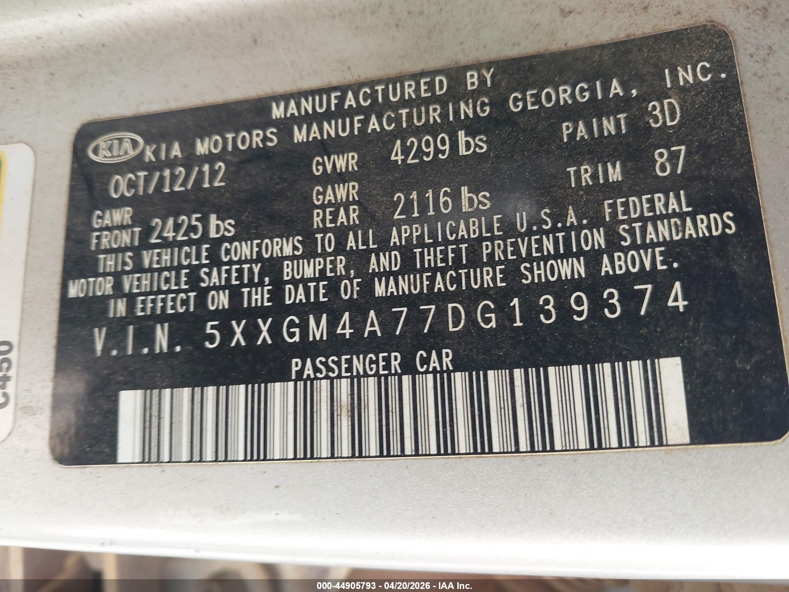 KIA OPTIMA image 9