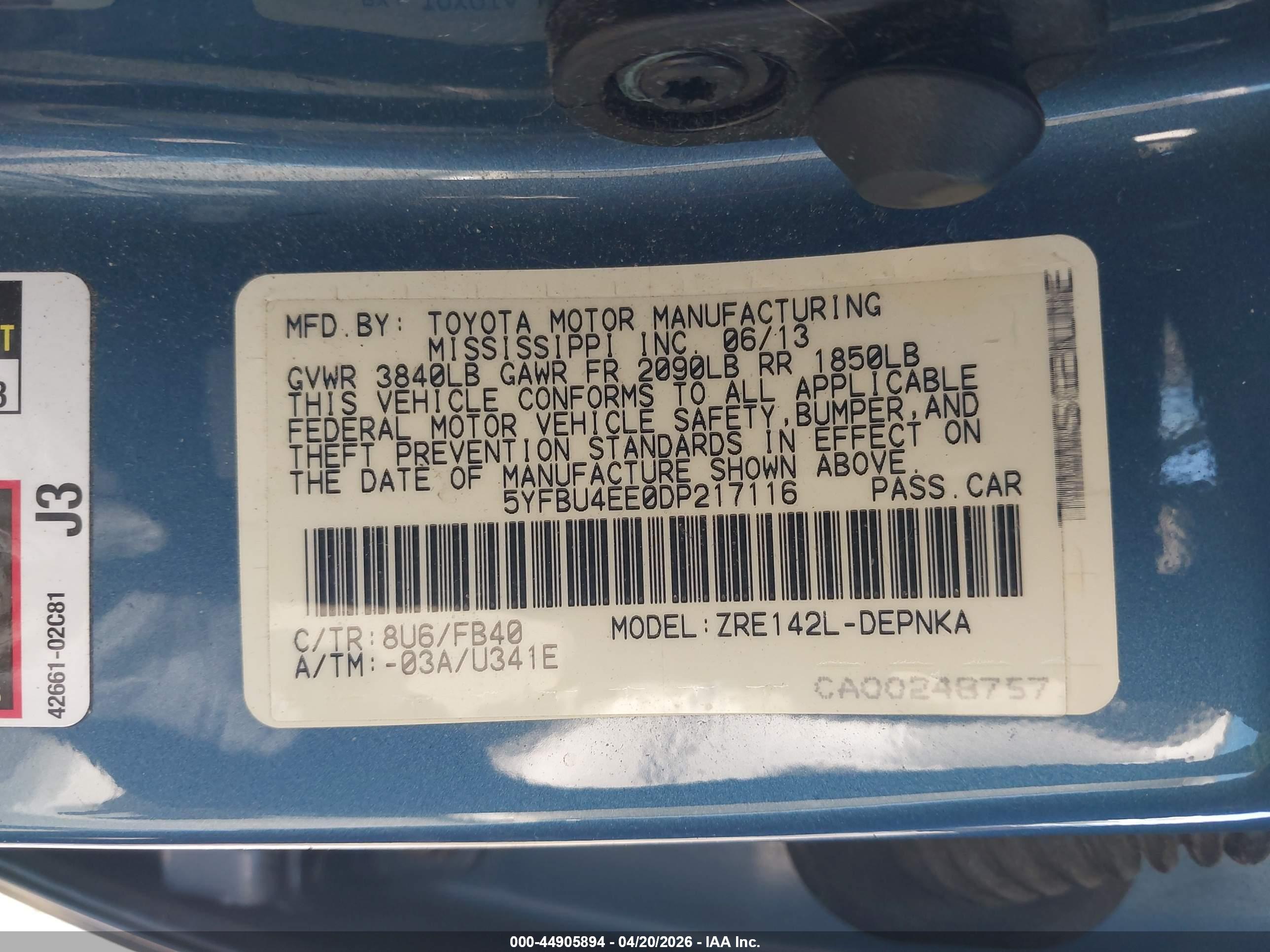 TOYOTA COROLLA image 9