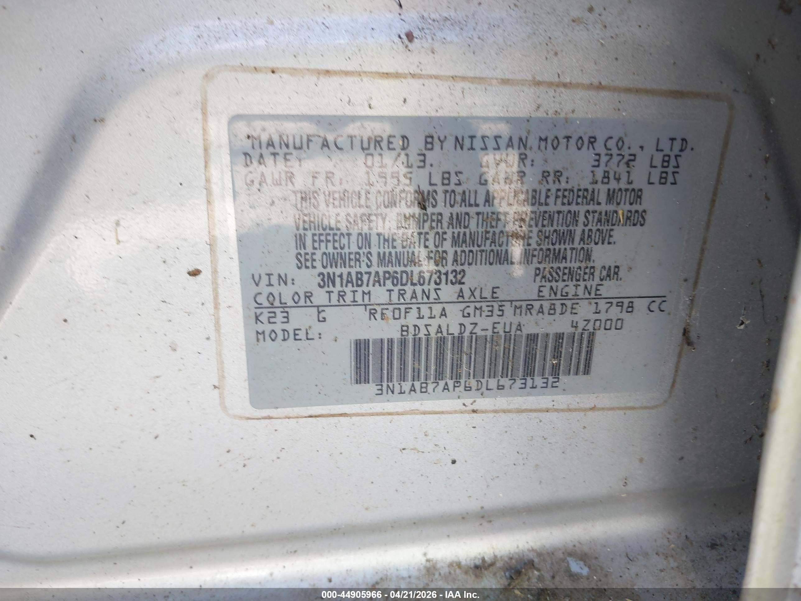 NISSAN SENTRA image 9