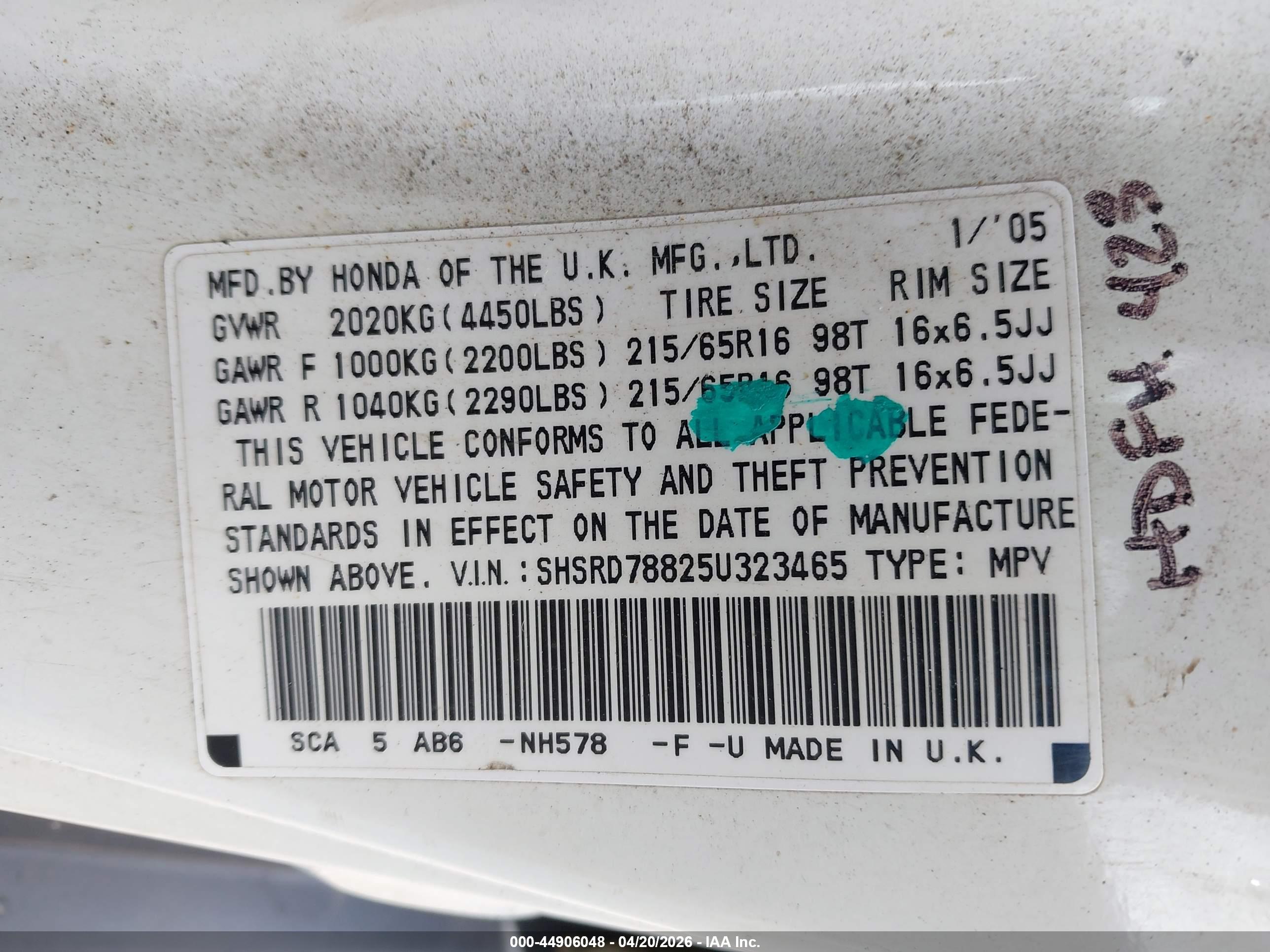 HONDA CR-V image 9