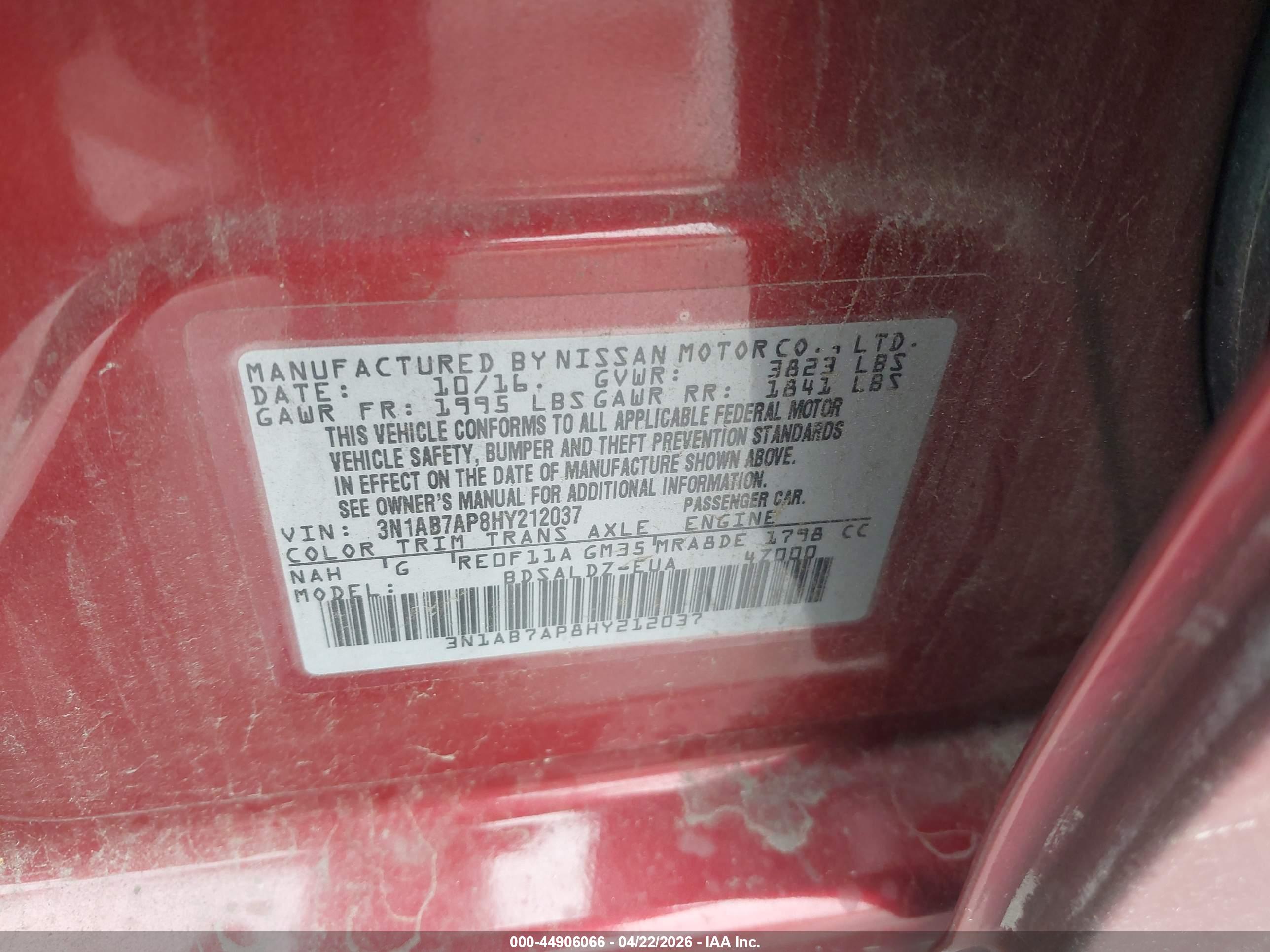 NISSAN SENTRA image 9