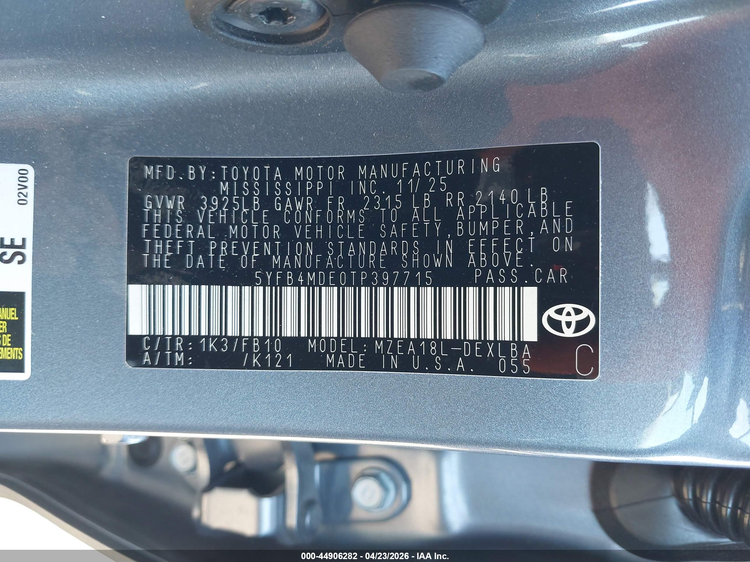 TOYOTA COROLLA image 9