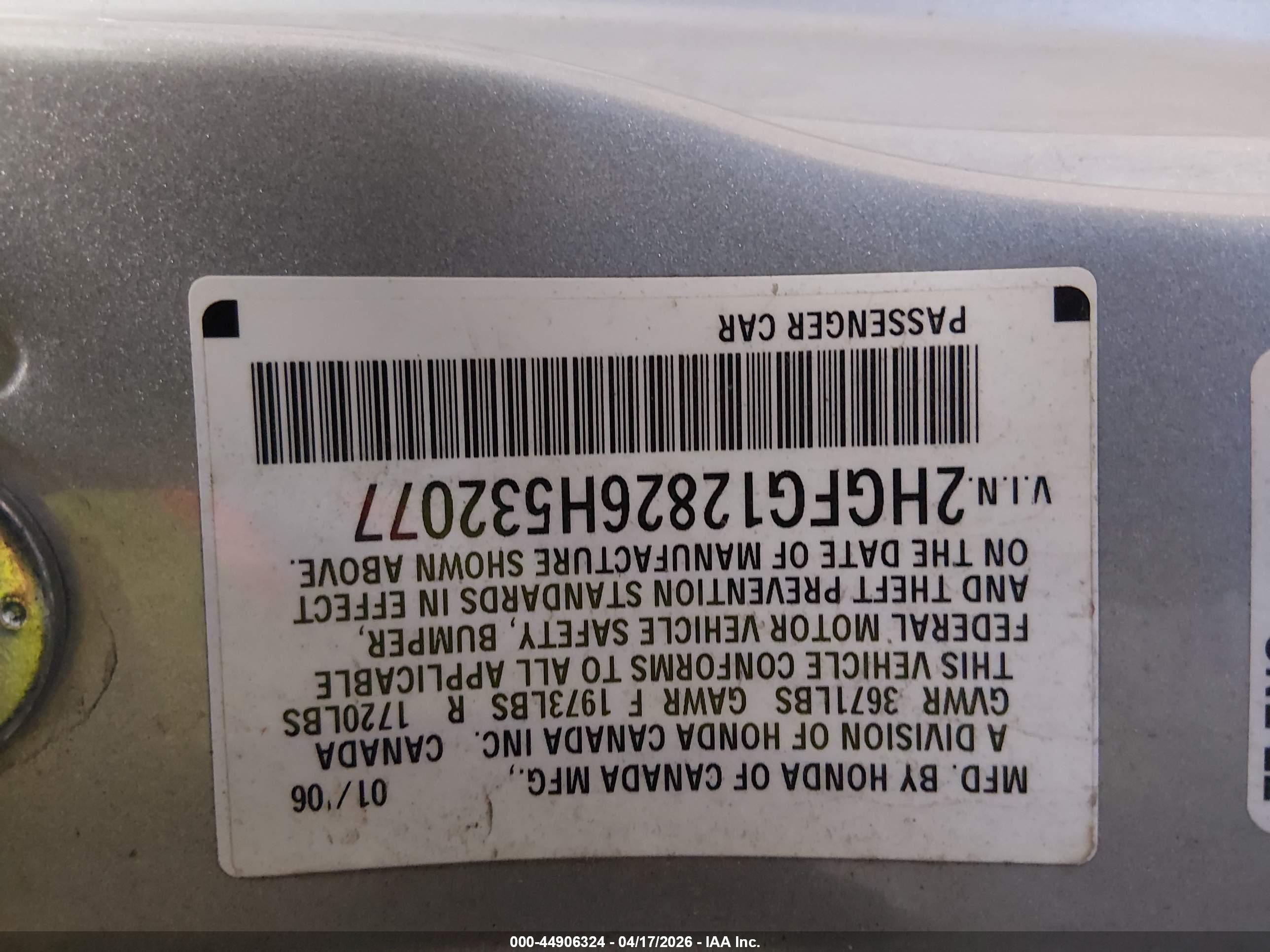 HONDA CIVIC image 9
