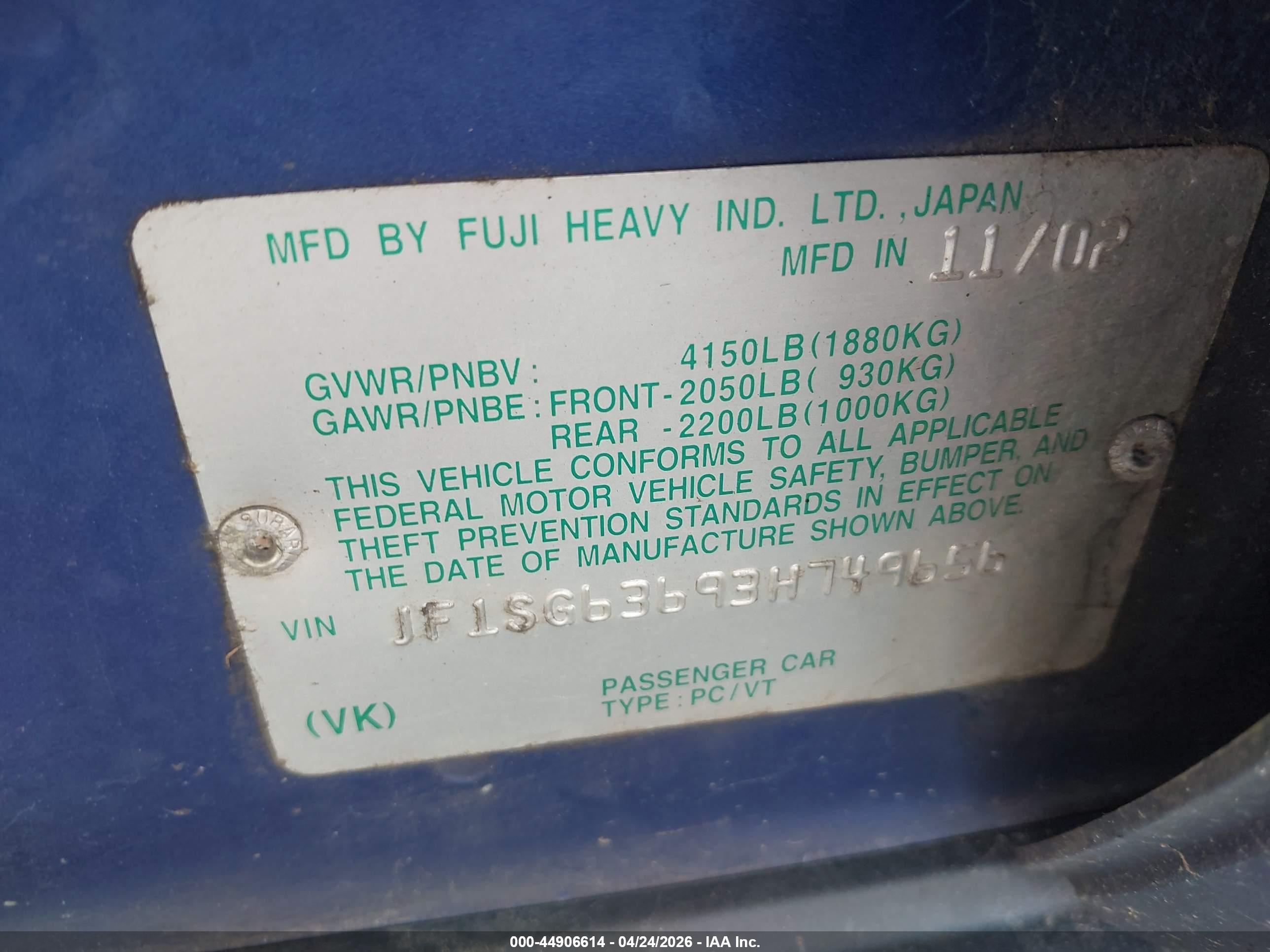 SUBARU FORESTER image 9