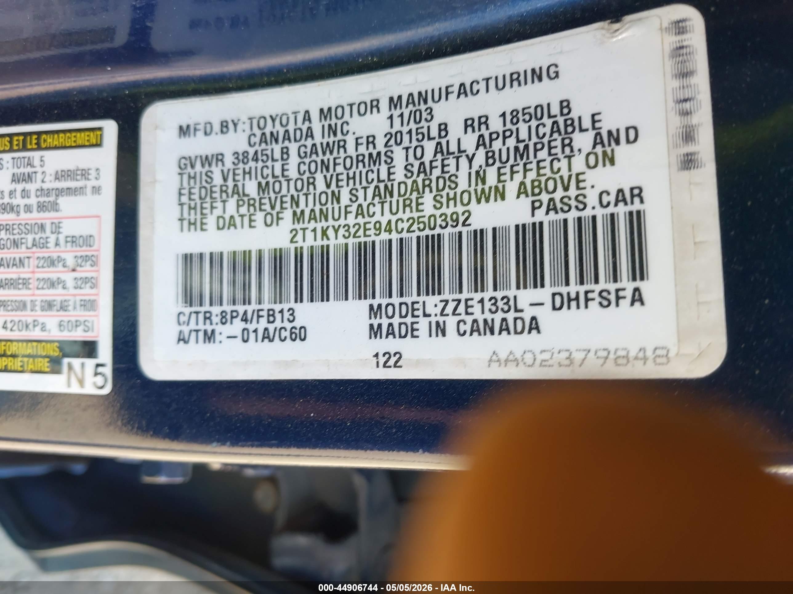 TOYOTA MATRIX image 9