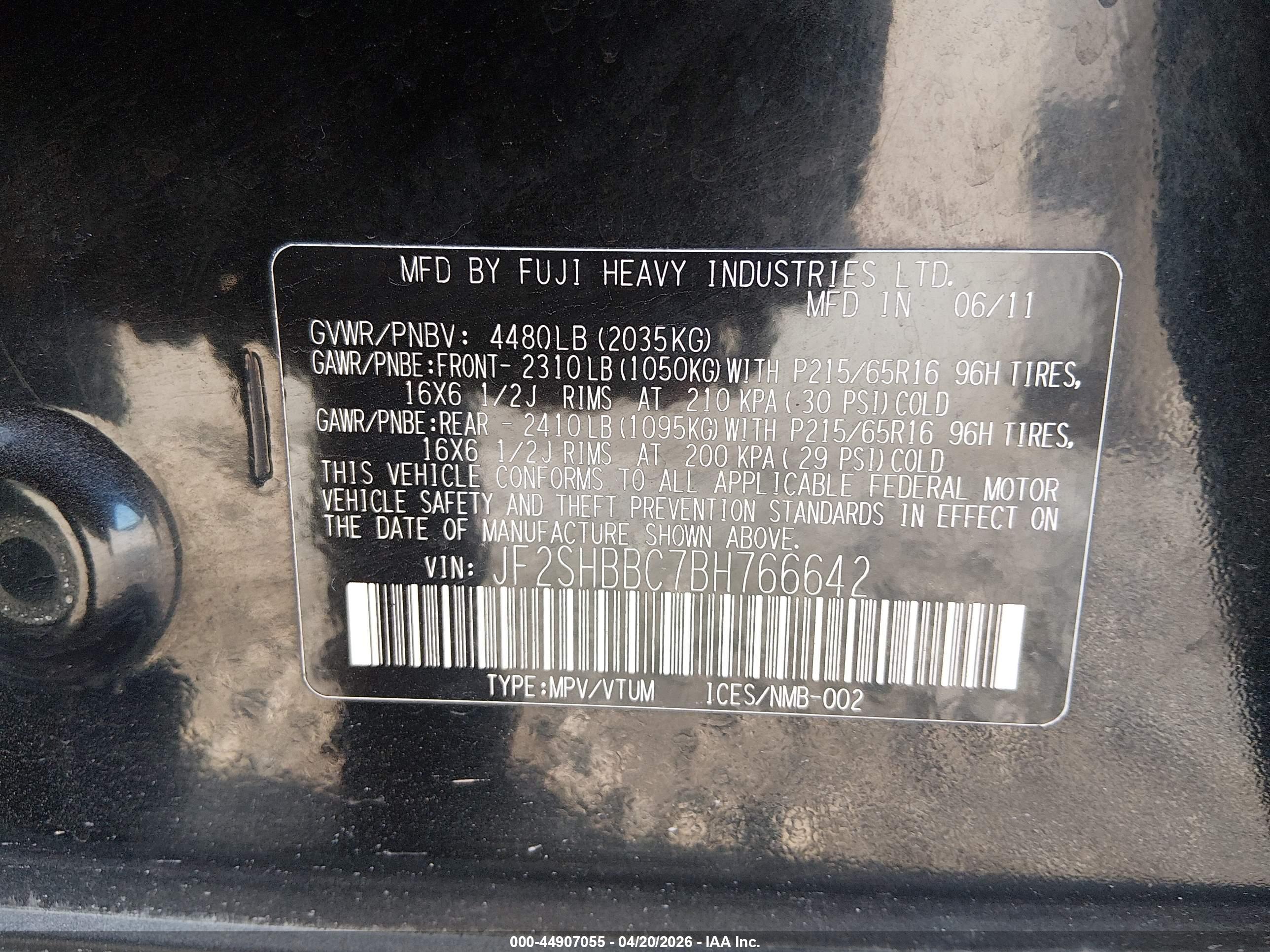 SUBARU FORESTER image 9