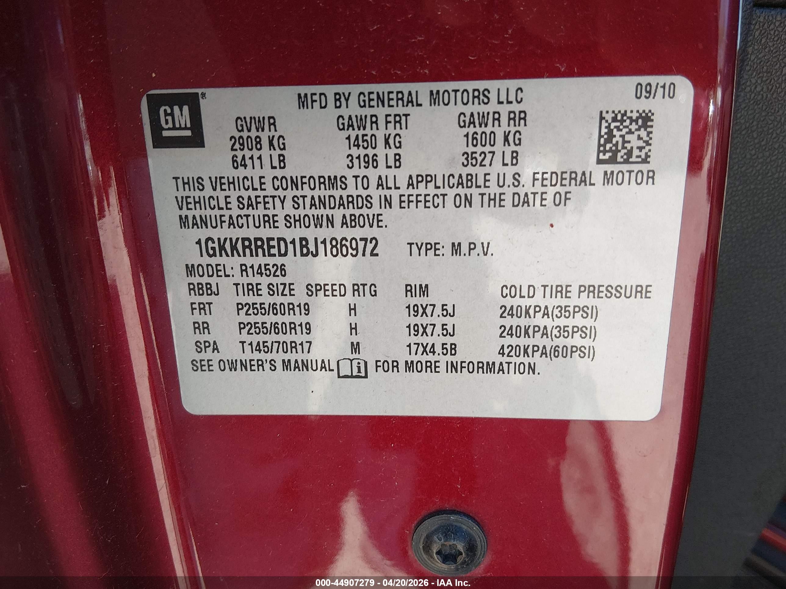GMC ACADIA image 9
