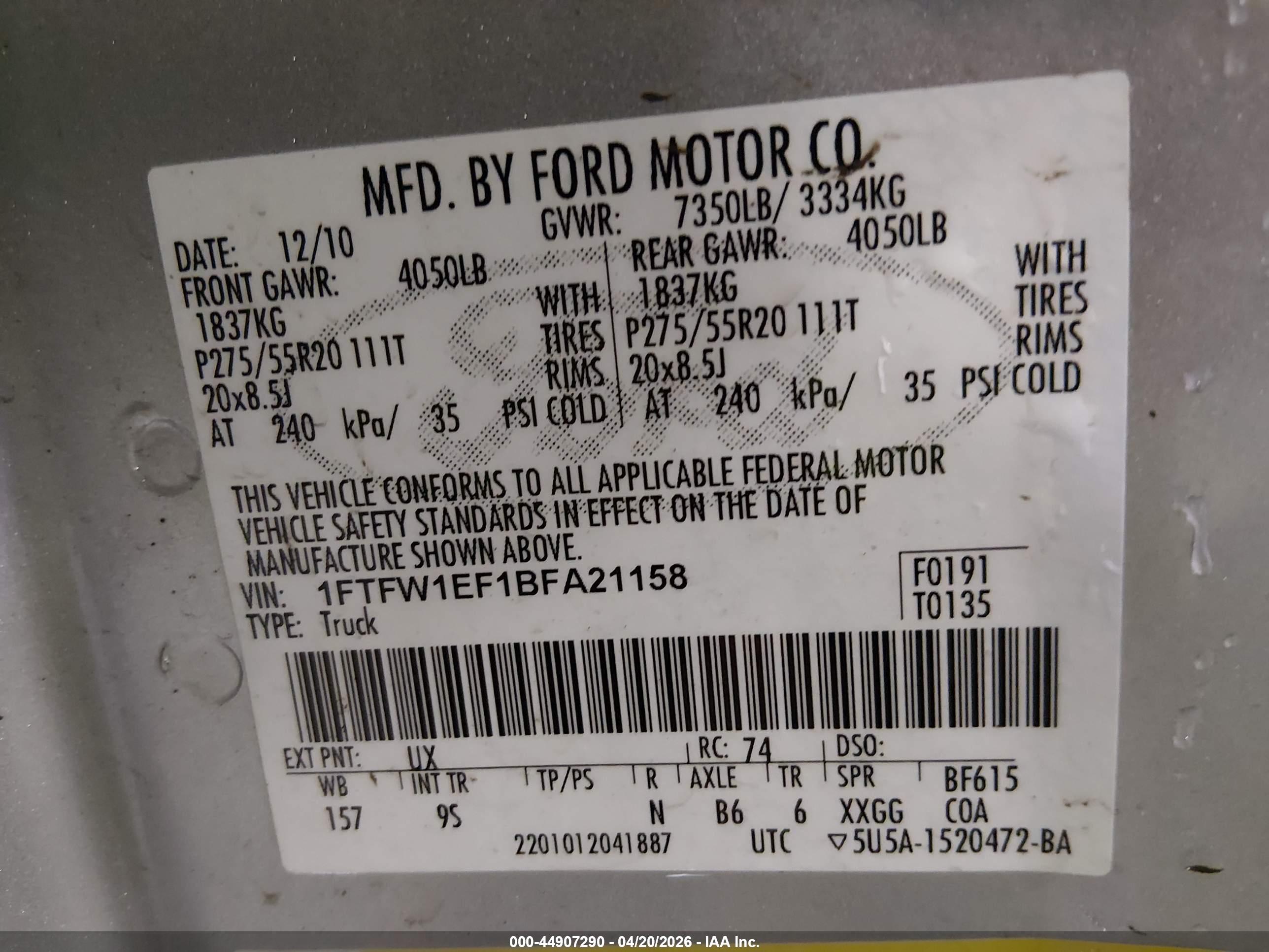 FORD F-150 image 9
