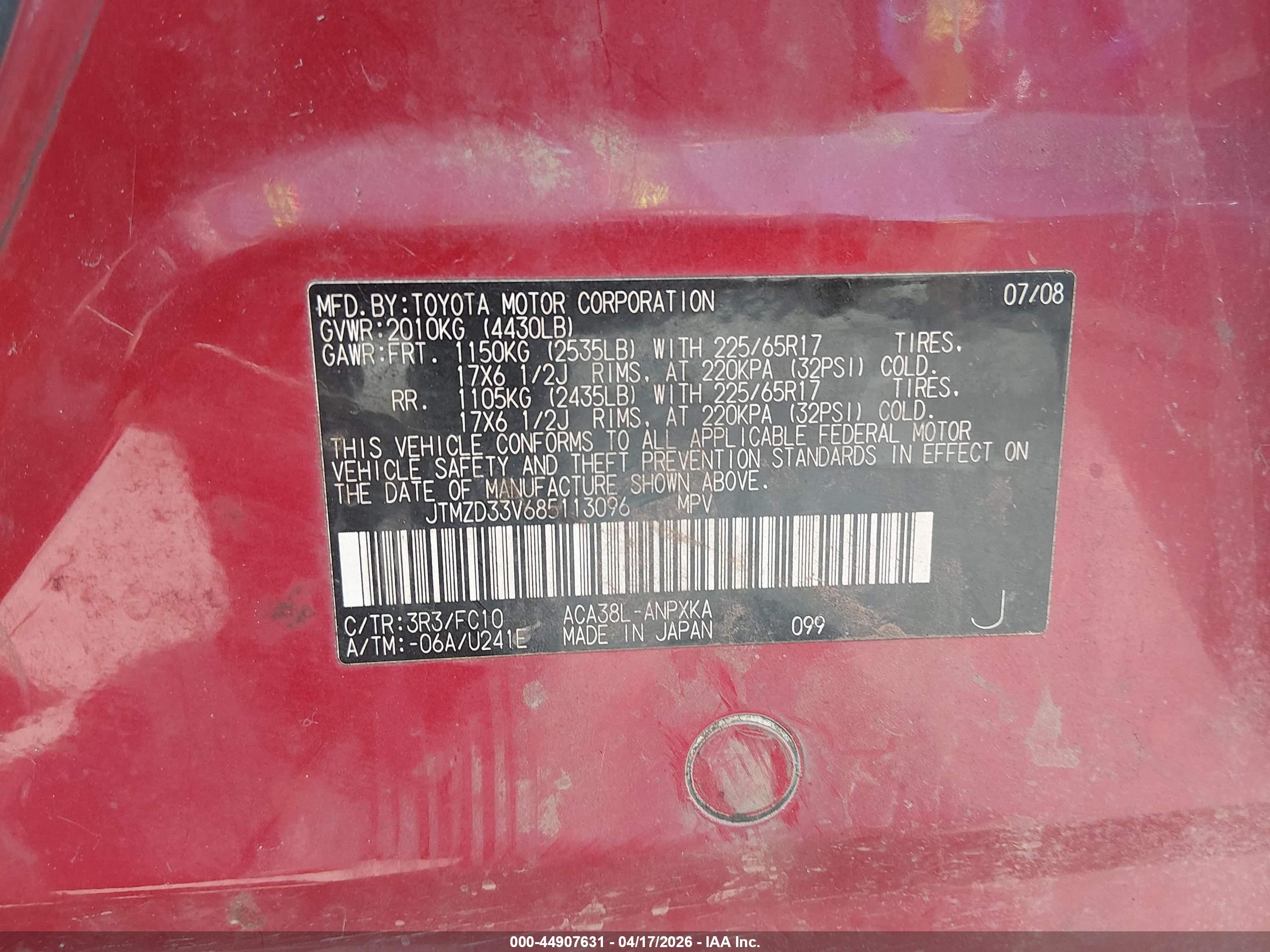 TOYOTA RAV4 image 9