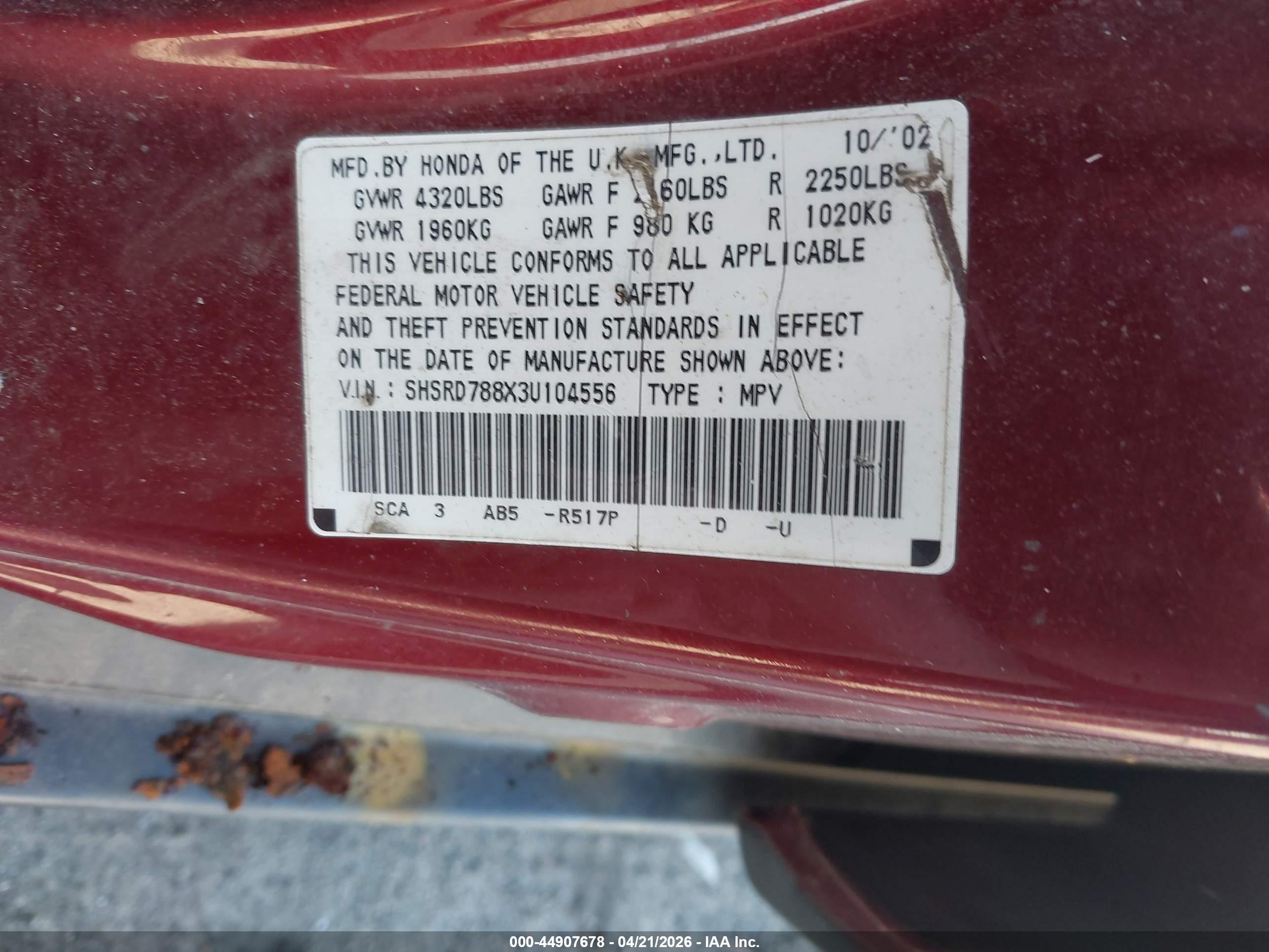 HONDA CR-V image 9