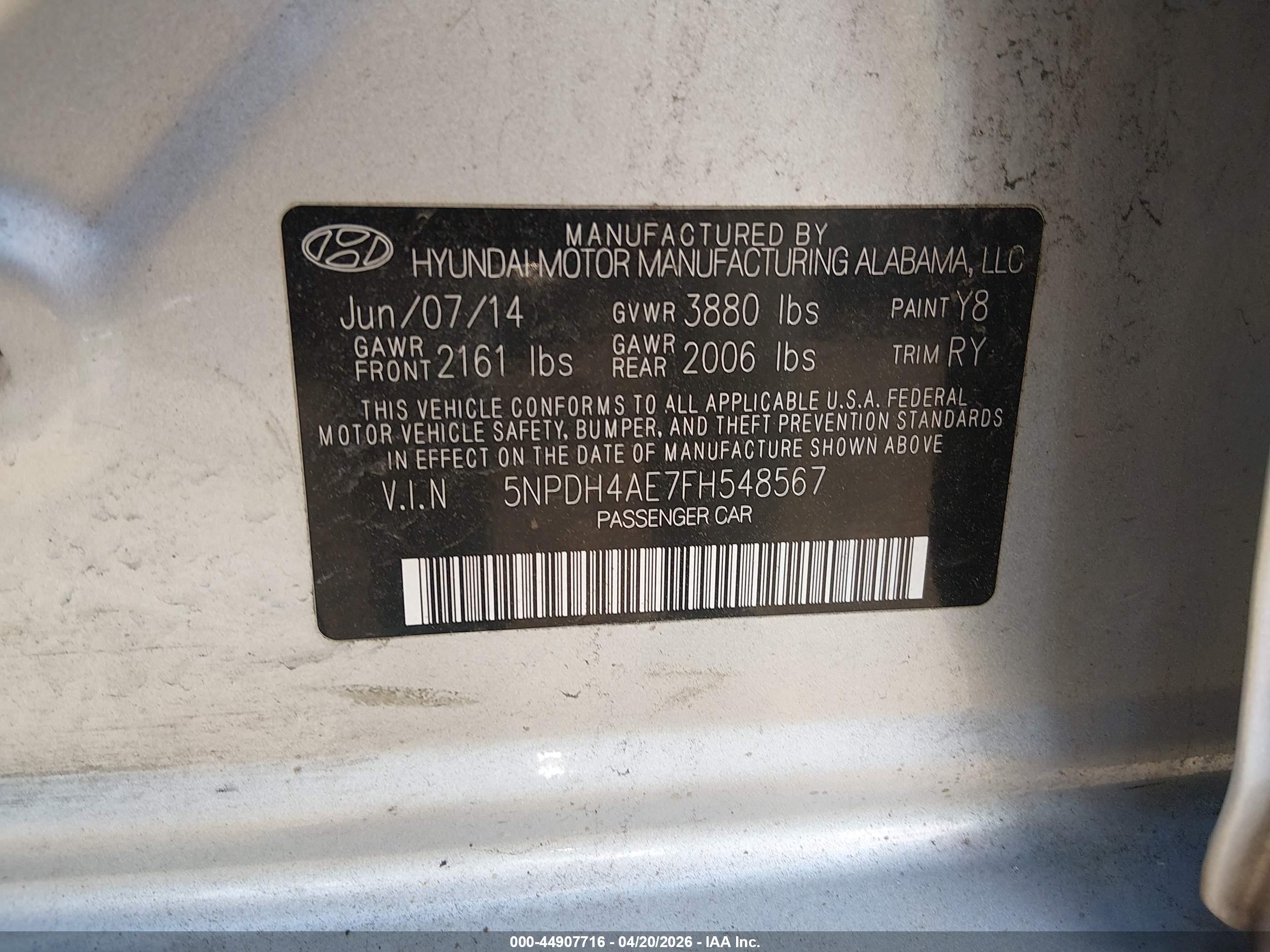 HYUNDAI ELANTRA image 9