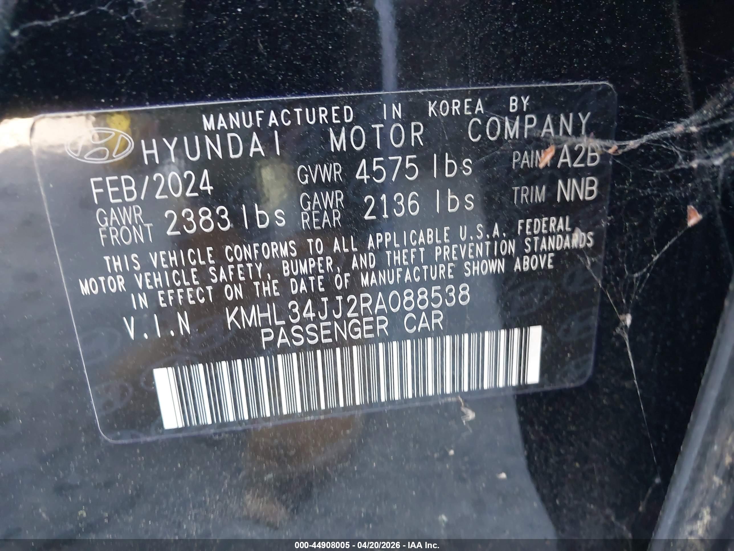 HYUNDAI SONATA image 9