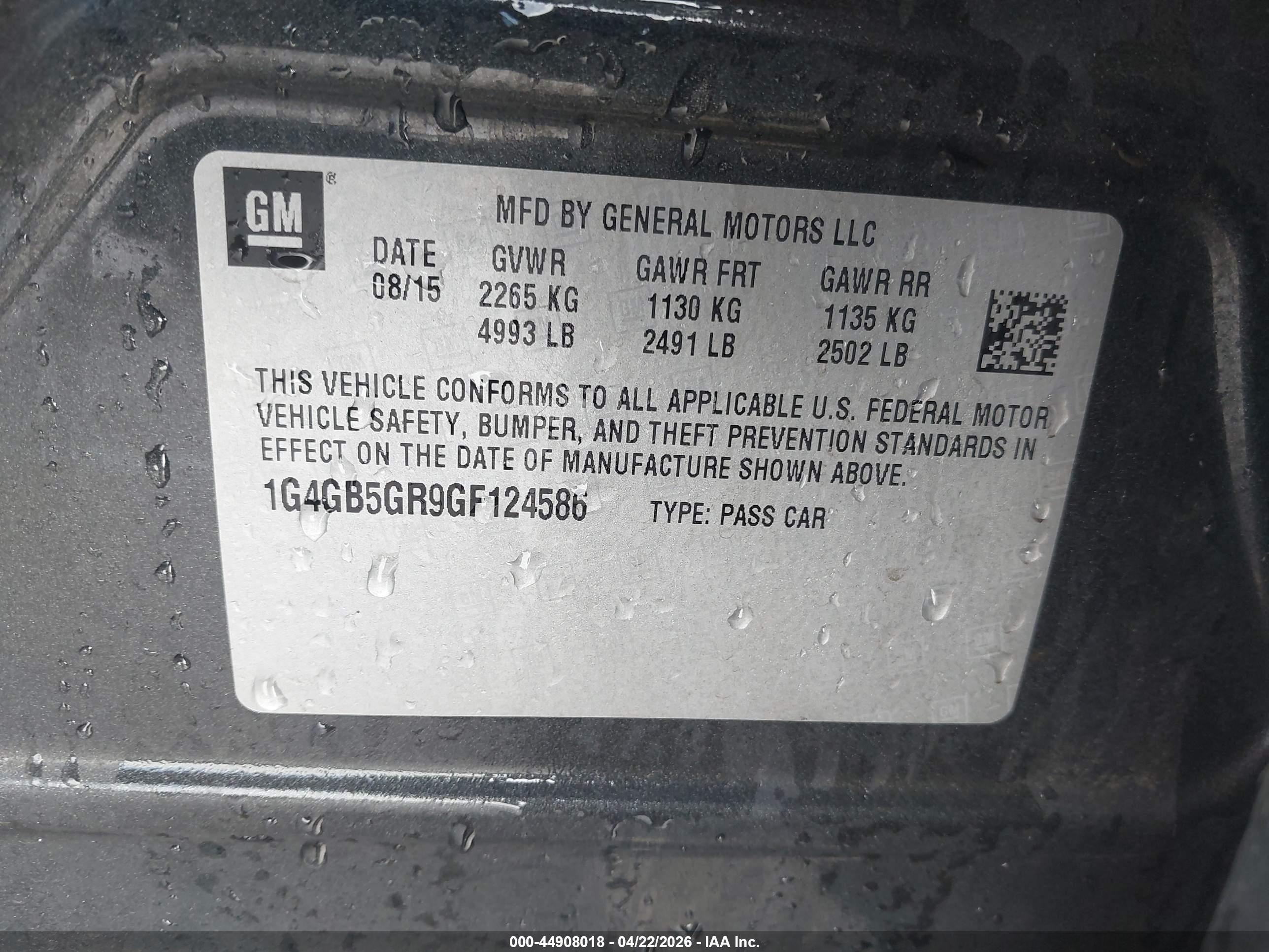 BUICK LACROSSE image 9